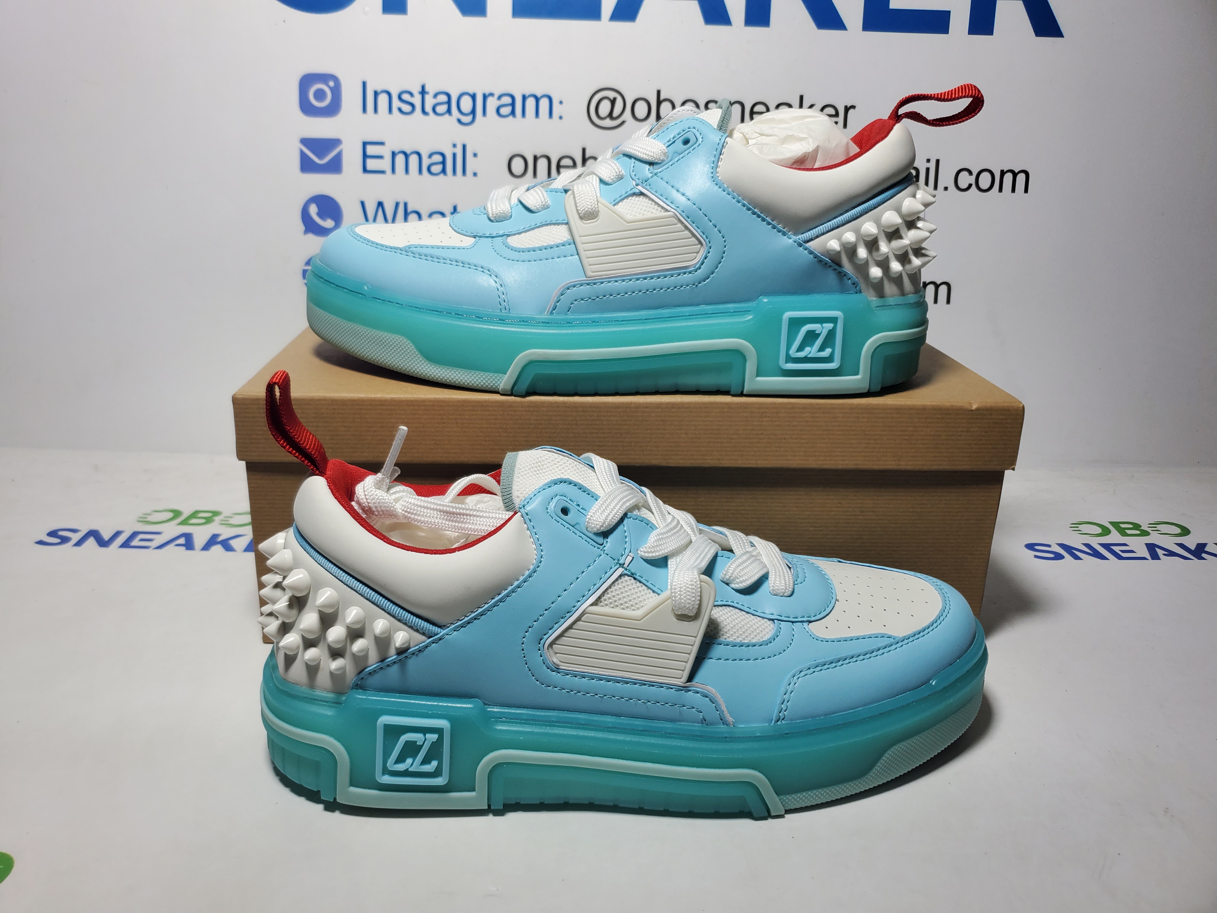 Christian Louboutin Astroloubi 'Ice blue' 12400015709 review Obosneaker 00