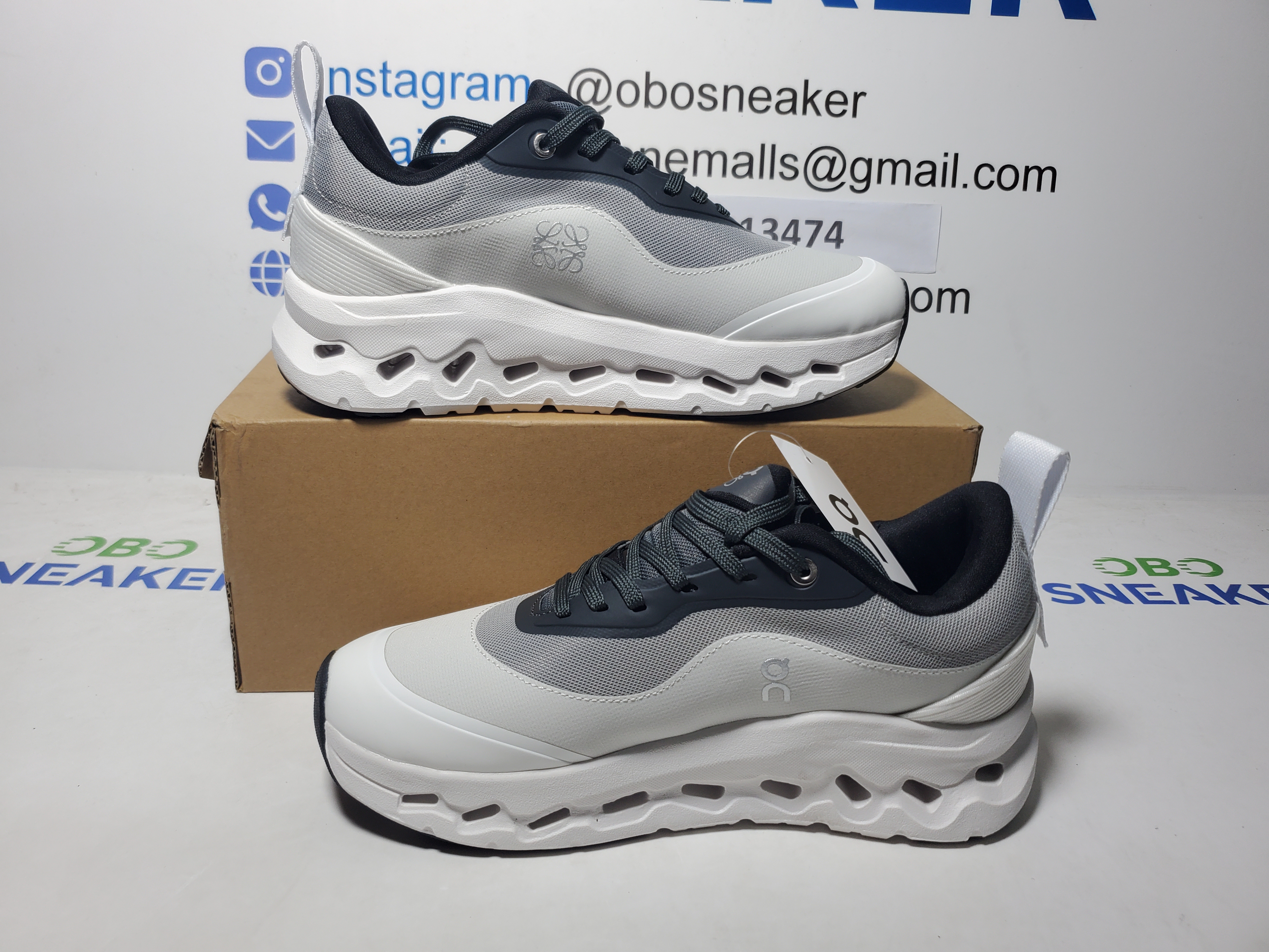 ON Loewe x Cloudtilt Black White review Obosneaker 00