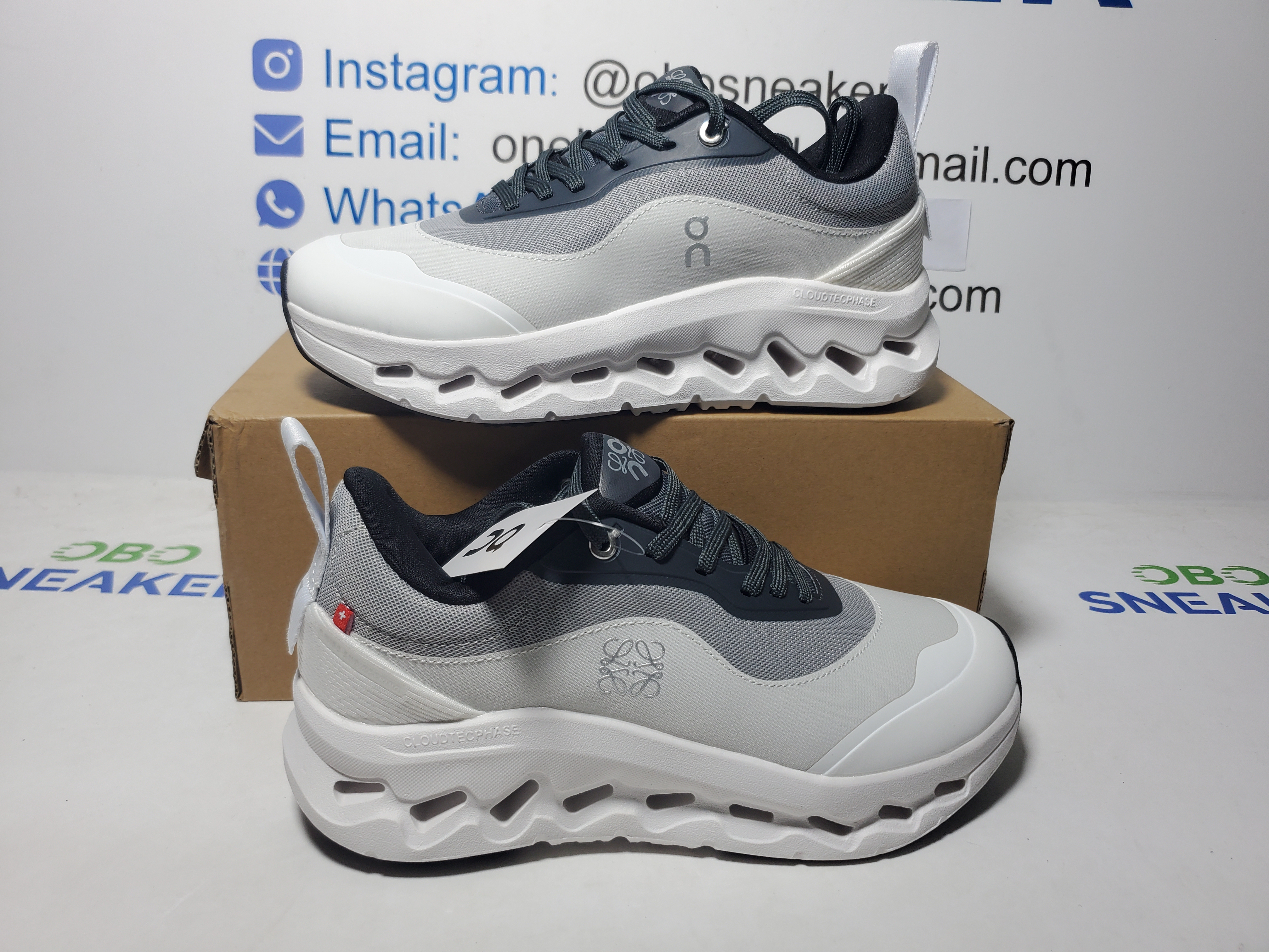 ON Loewe x Cloudtilt Black White review Obosneaker 01