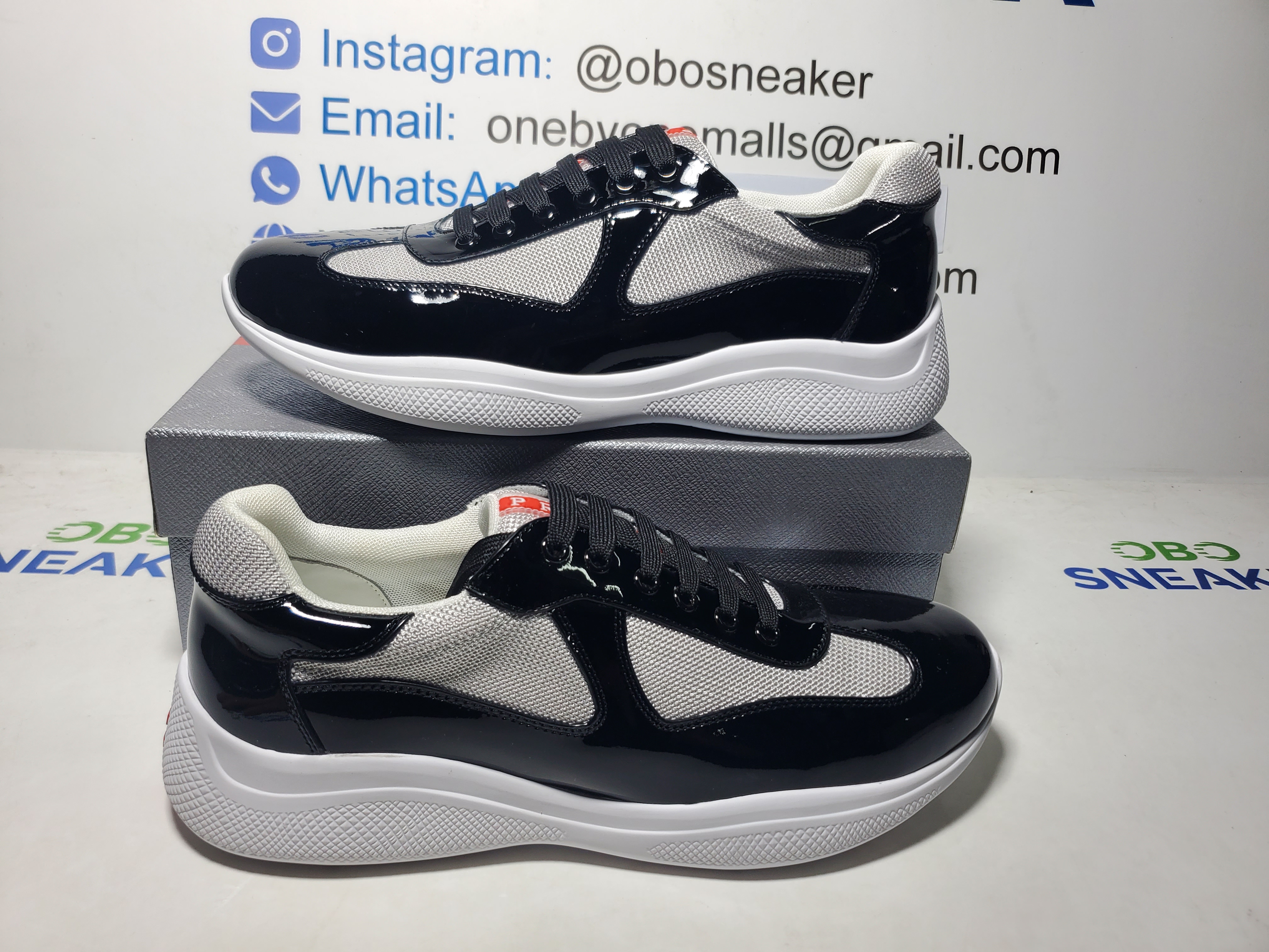 Prada America's Cup Royal Blue Silver  4E3400_ASZ_F0FJT review Obosneaker 00
