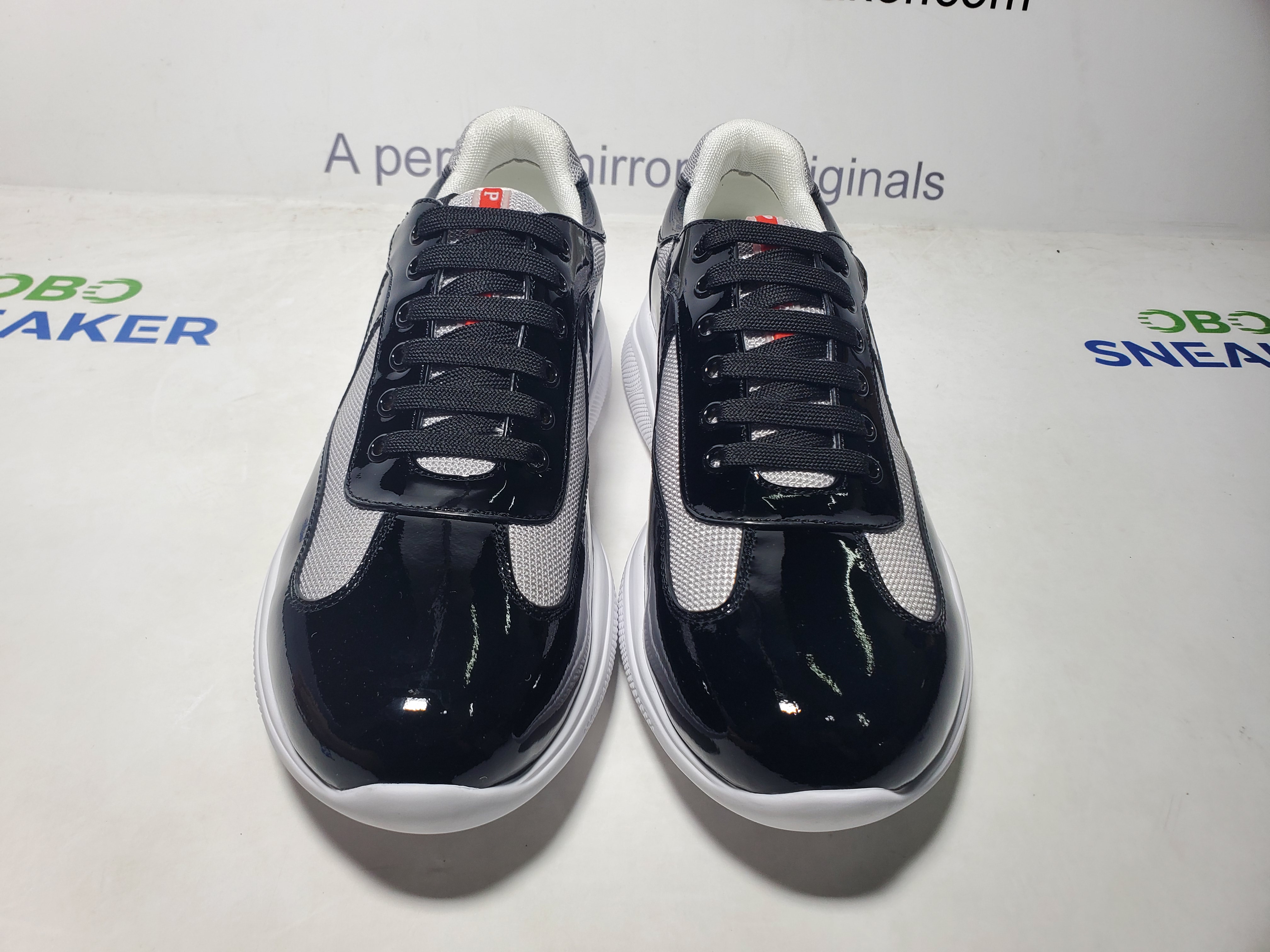Prada America's Cup Royal Blue Silver  4E3400_ASZ_F0FJT review Obosneaker 03