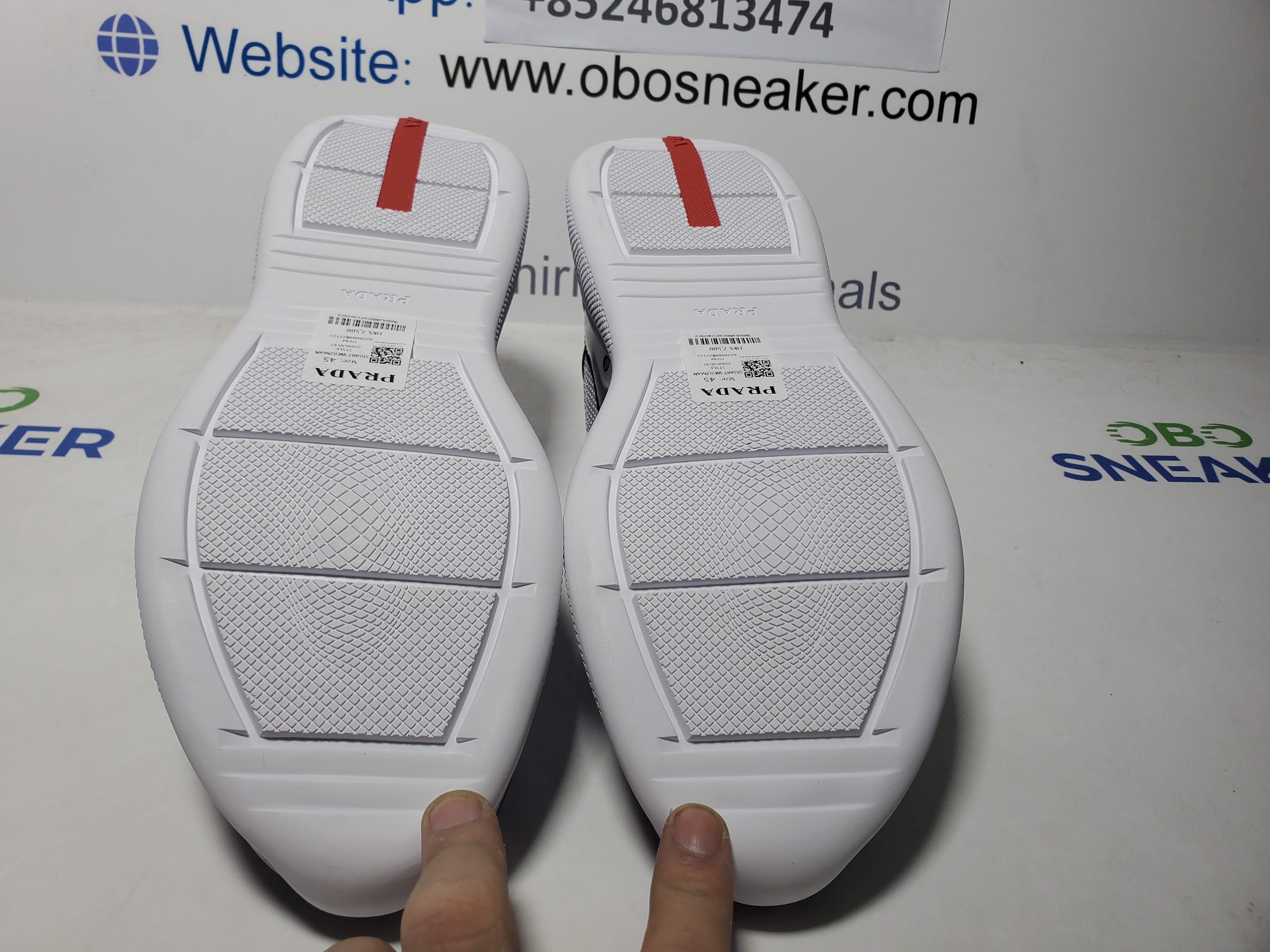 Prada America's Cup Royal Blue Silver  4E3400_ASZ_F0FJT review Obosneaker 04