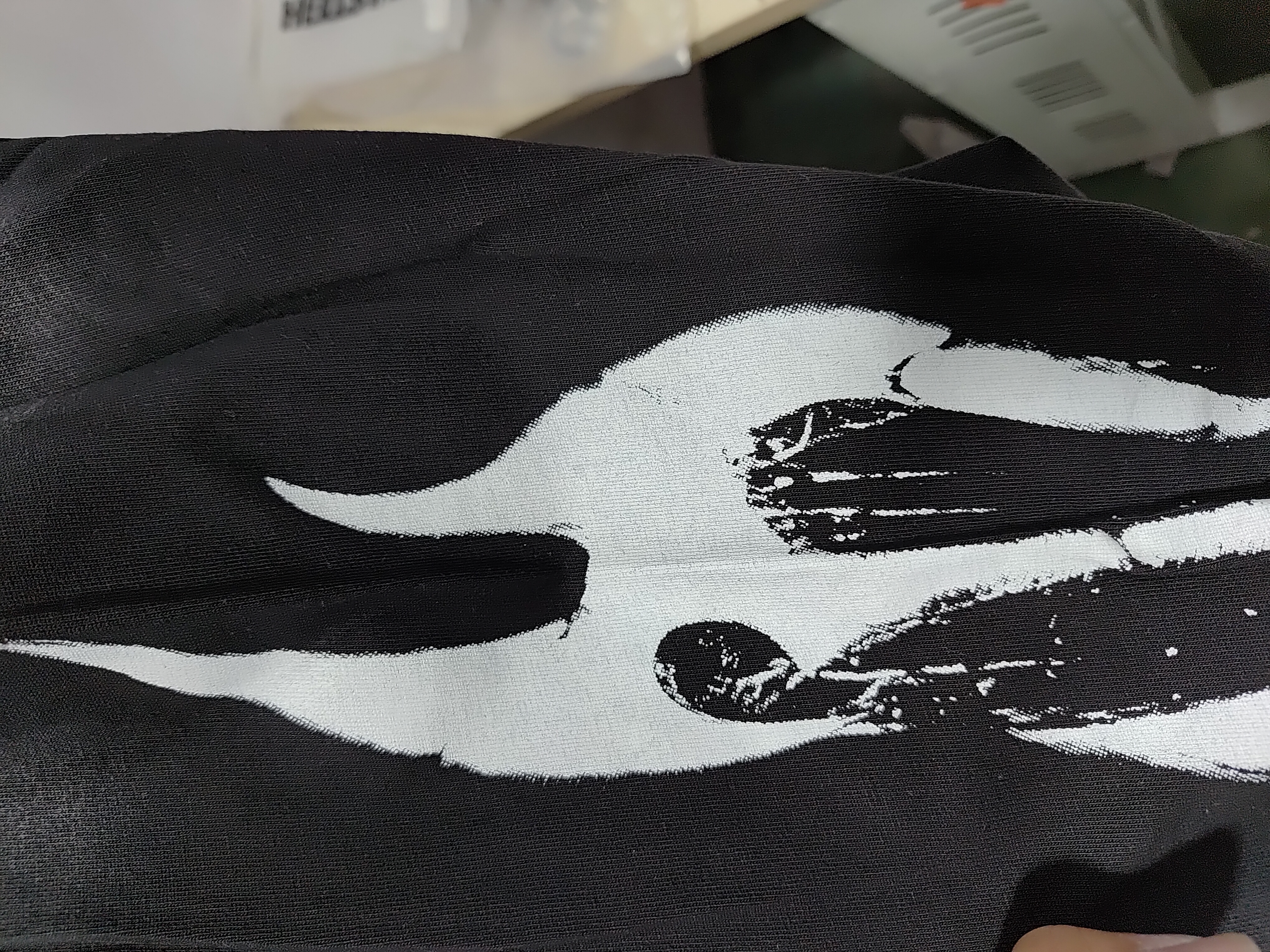 Hellstar Skeleton Long-Sleeve T-Shirt #699 Black review Obosneaker 03