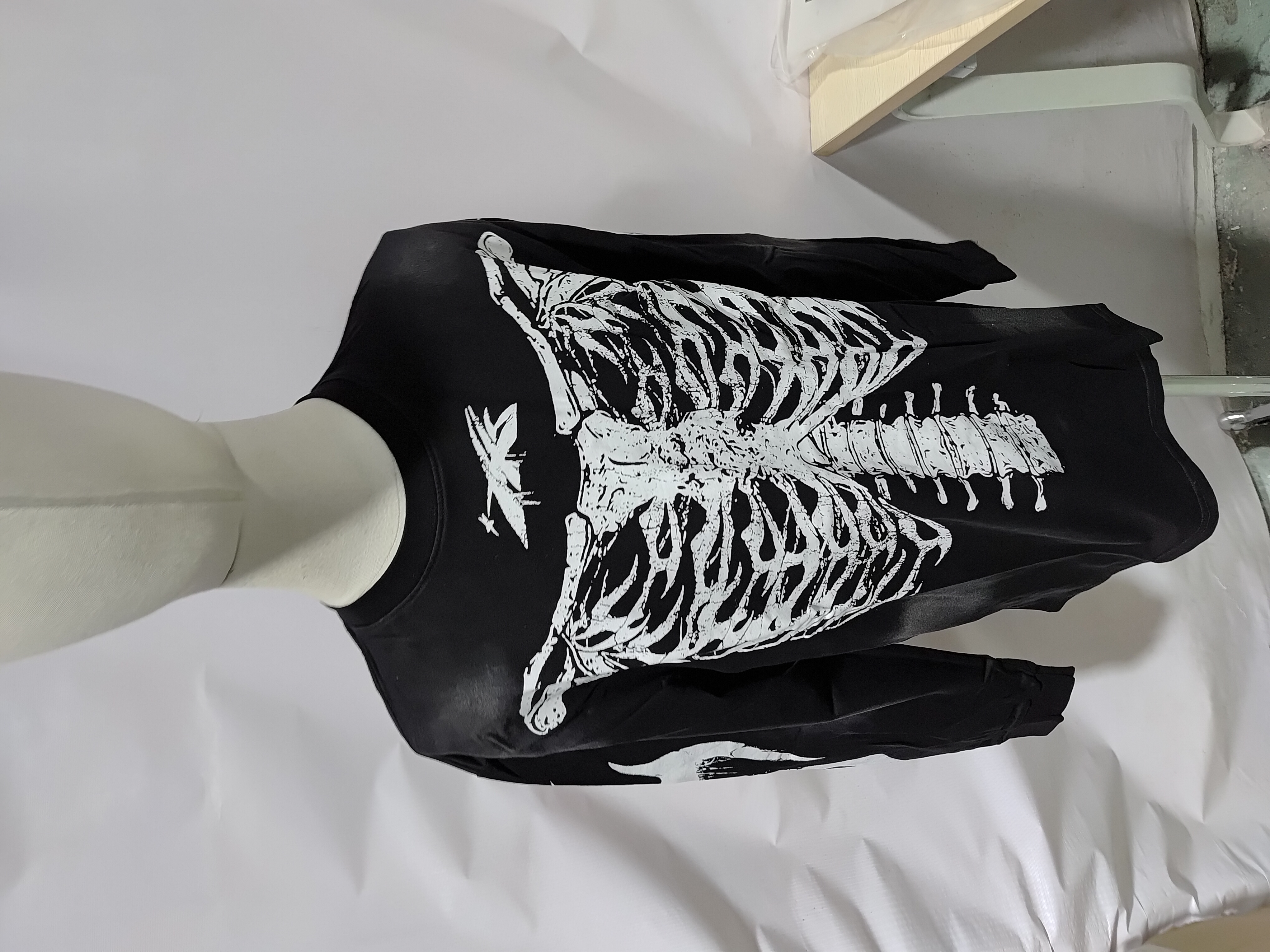 Hellstar Skeleton Long-Sleeve T-Shirt #699 Black review Obosneaker 00