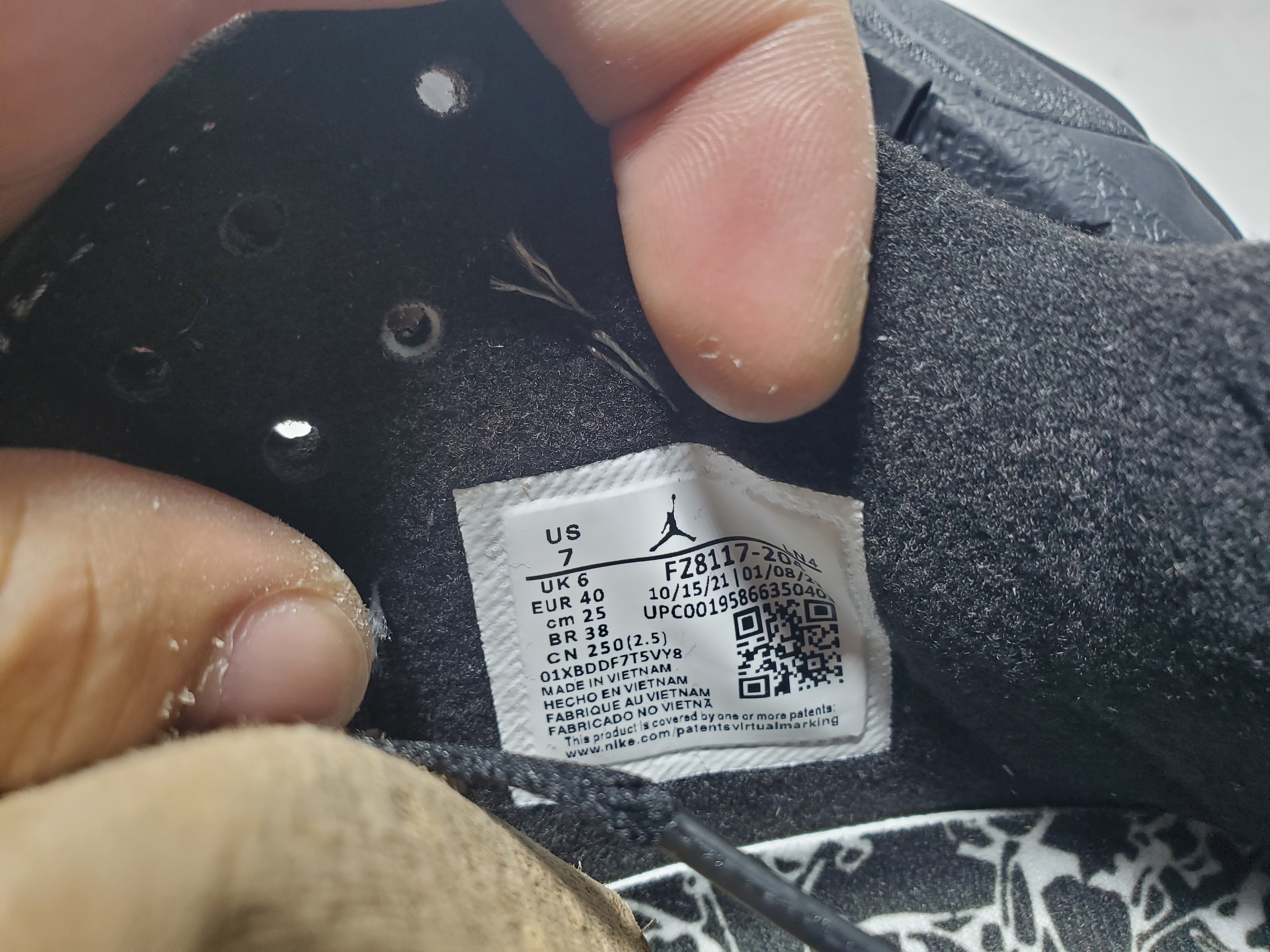 Air Jordan Cut The Check Nice Kicks Black Knight x Travis Scott FZ8117-010  review Obosneaker 05