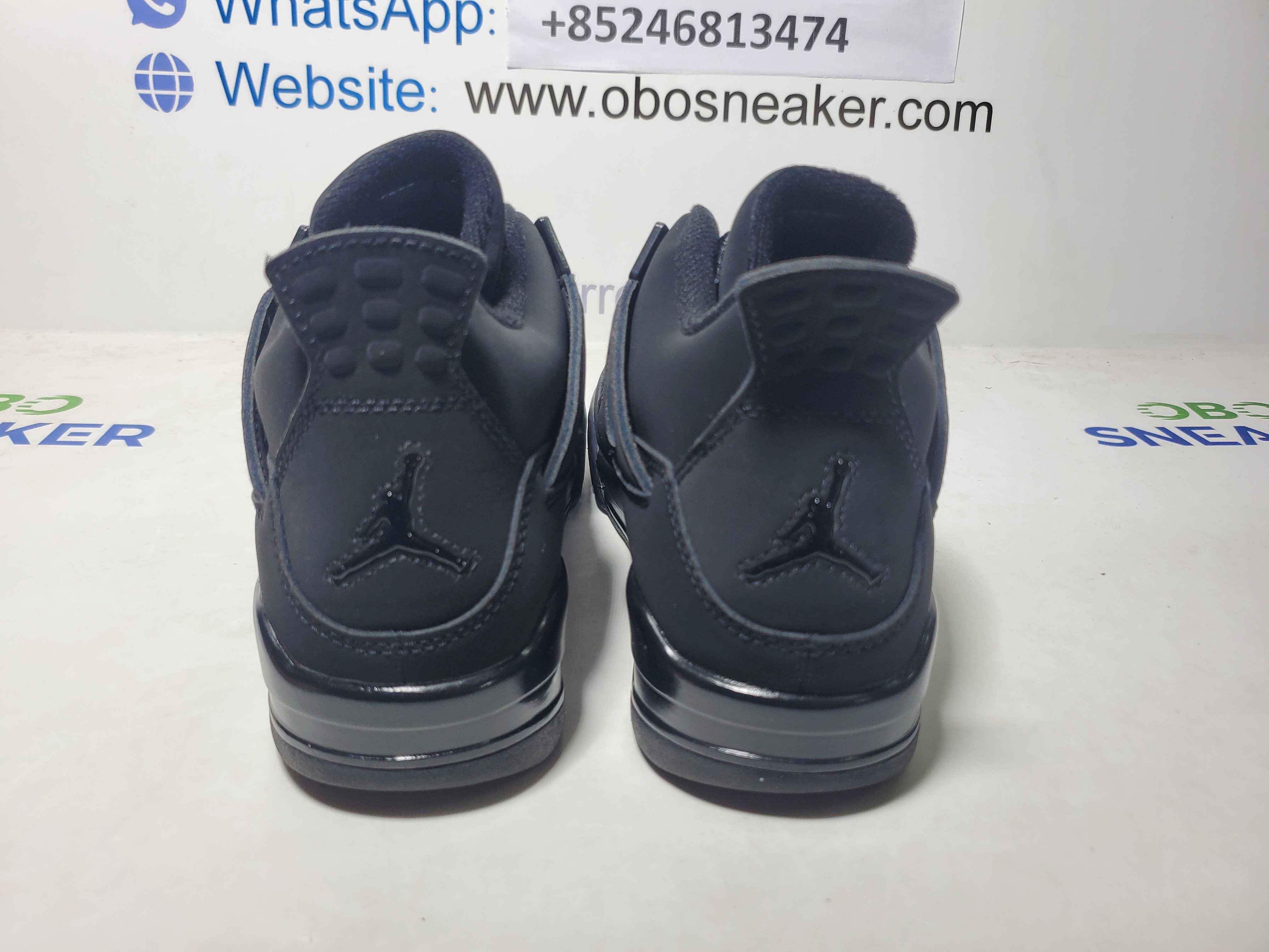 【FLASH SALE】TOP Version Air Jordan 4 Retro Black Cat CU1110-010 review Obosneaker 02