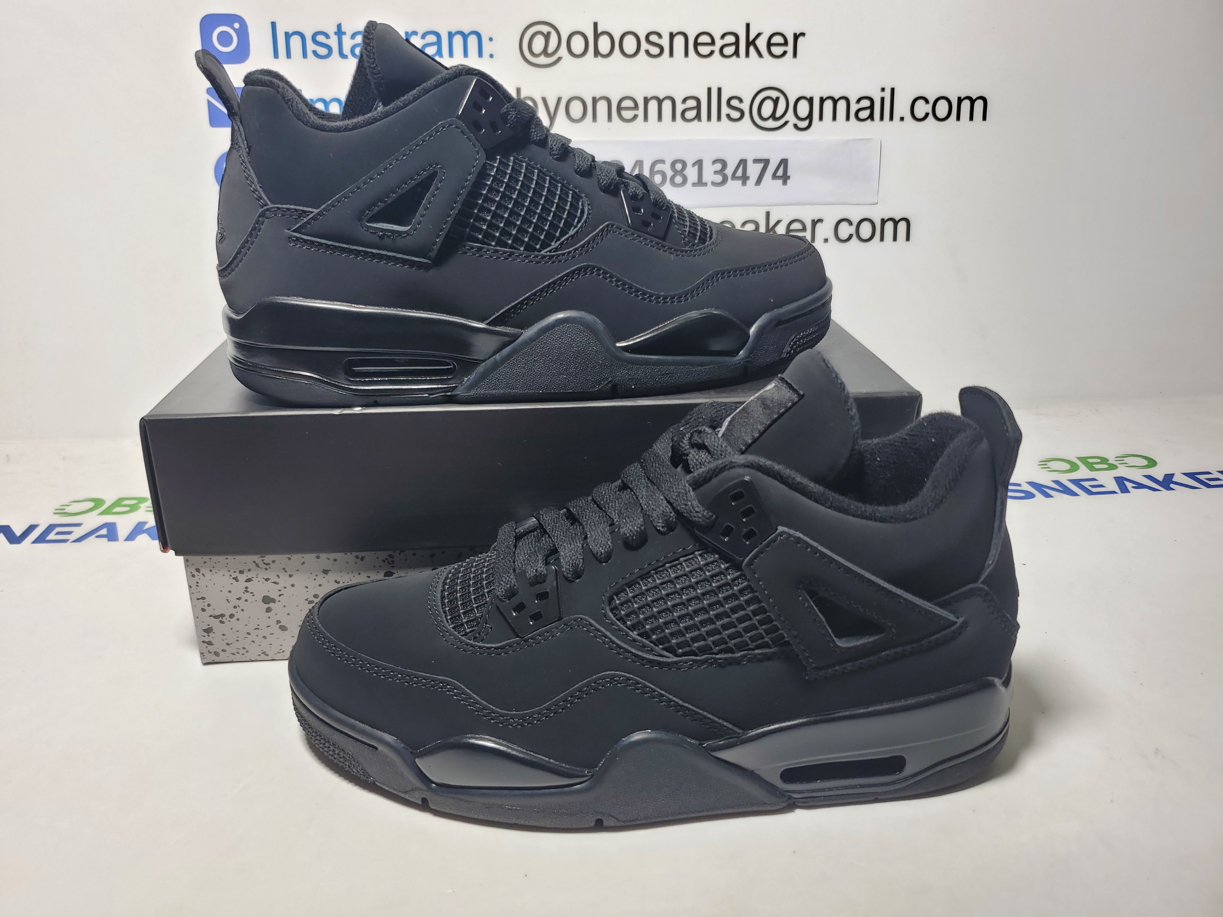 【FLASH SALE】TOP Version Air Jordan 4 Retro Black Cat CU1110-010 review Obosneaker 00