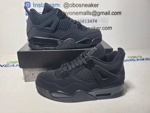 TOP Version Air Jordan 4 Retro Black Cat CU1110-010 review 