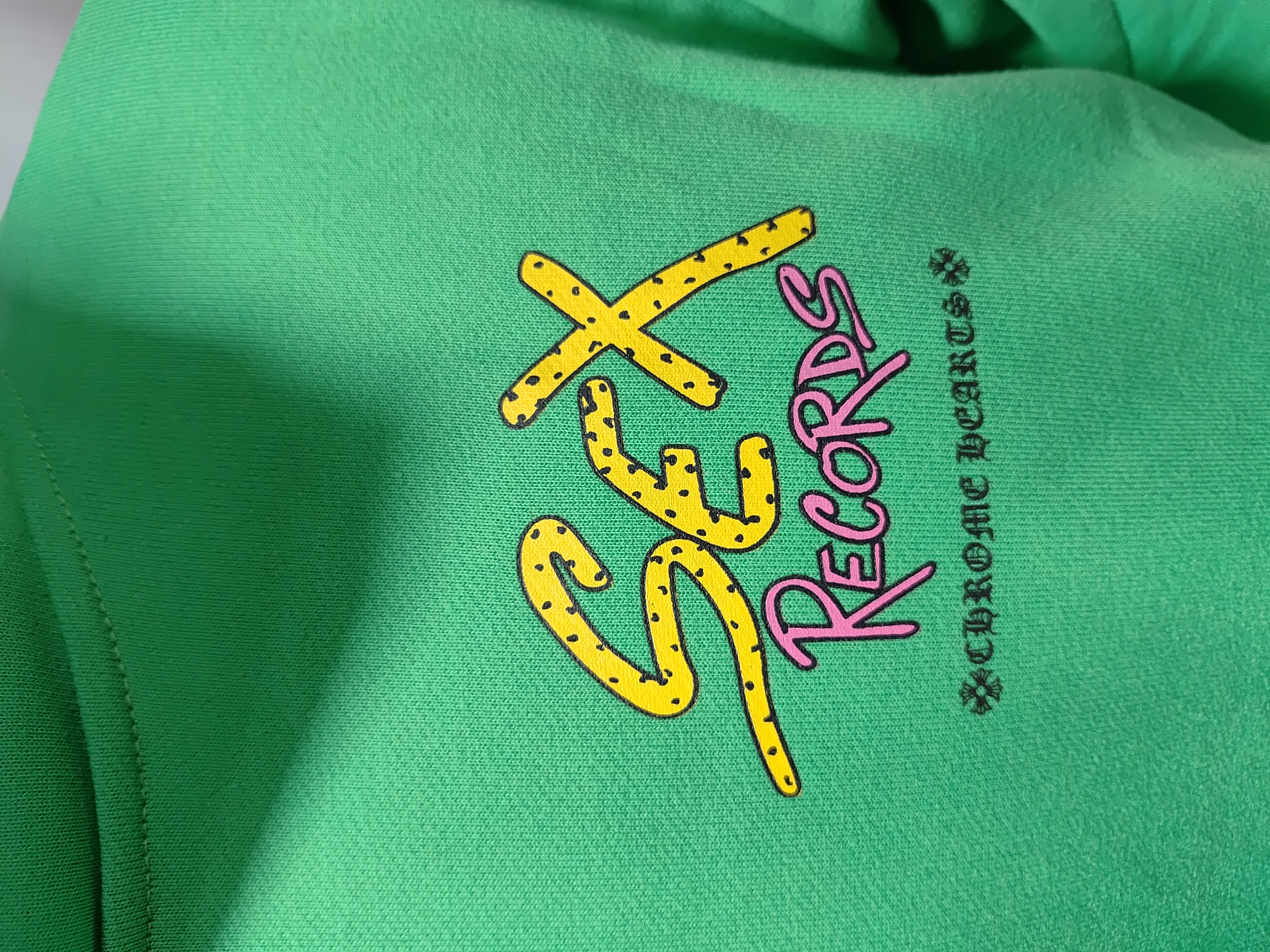 Chrome Hearts Matty Boy Sex Records Hoodie Citrus review Obosneaker 02