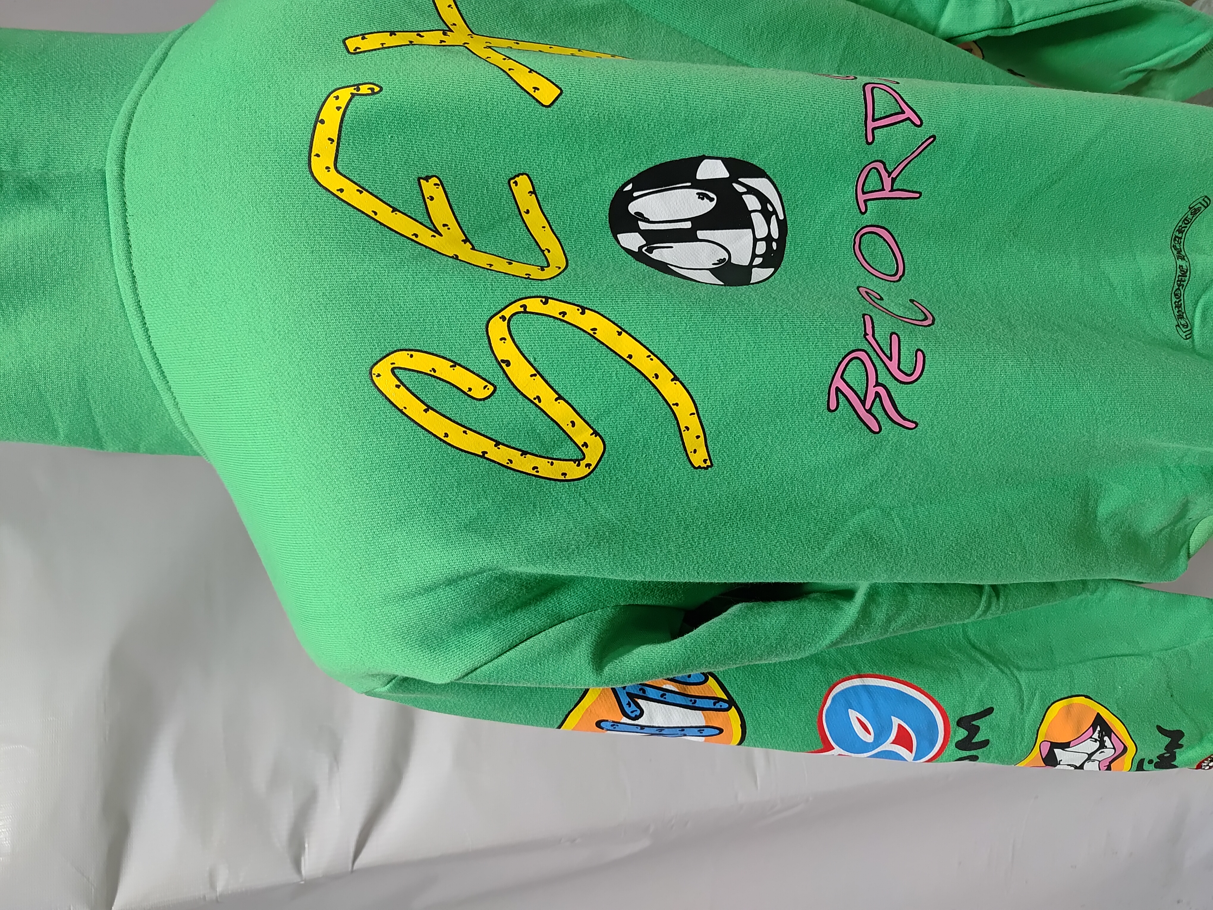 Chrome Hearts Matty Boy Sex Records Hoodie Citrus review Obosneaker 05