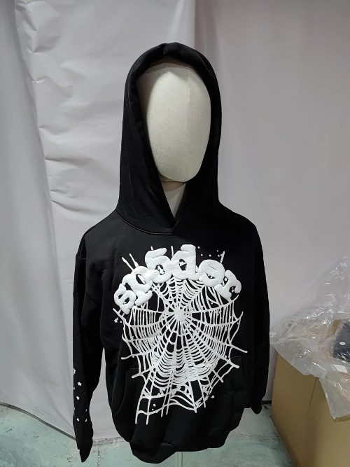 Sp5der OG Web Hoodie & Sweatpant Set Black review 