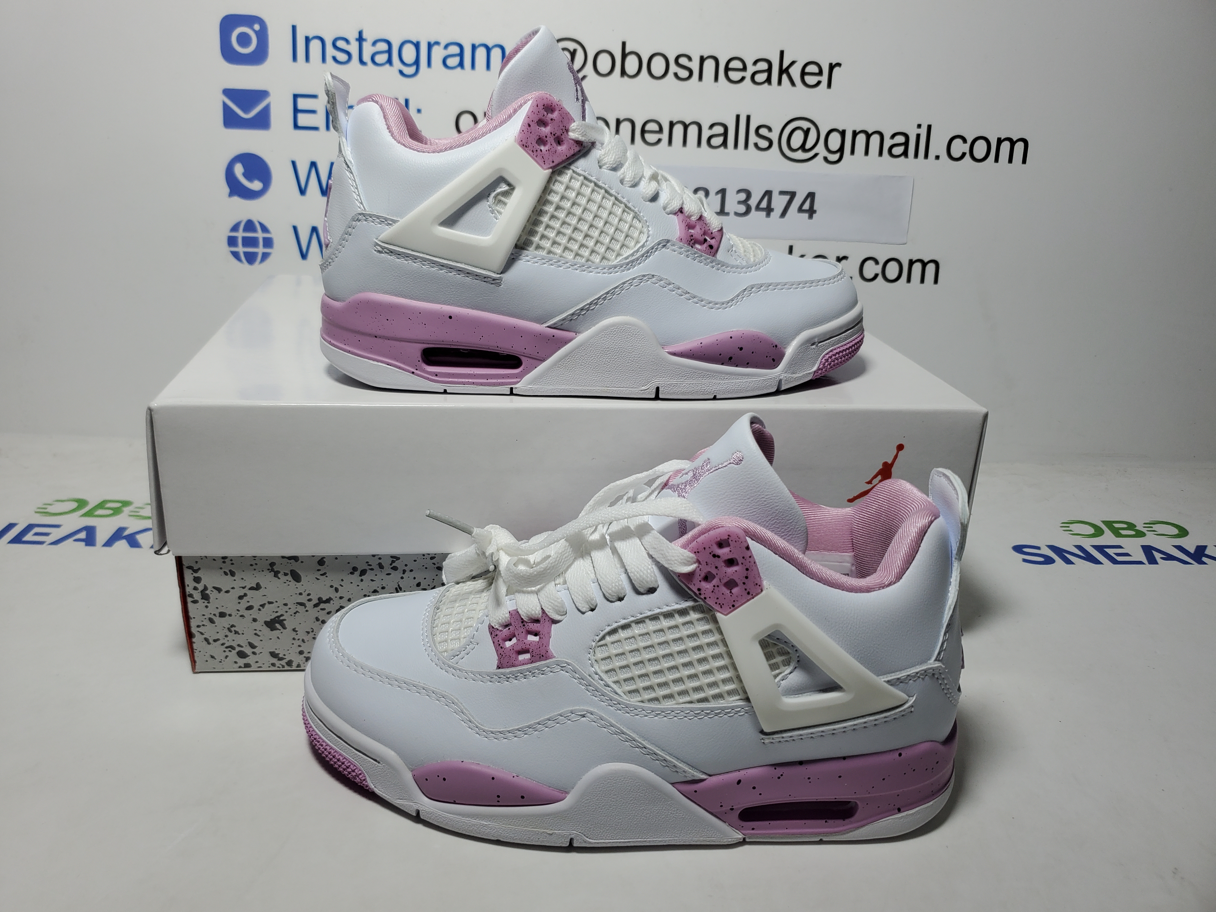 Air Jordan 4 White Pink CT8527-116 review Obosneaker 01
