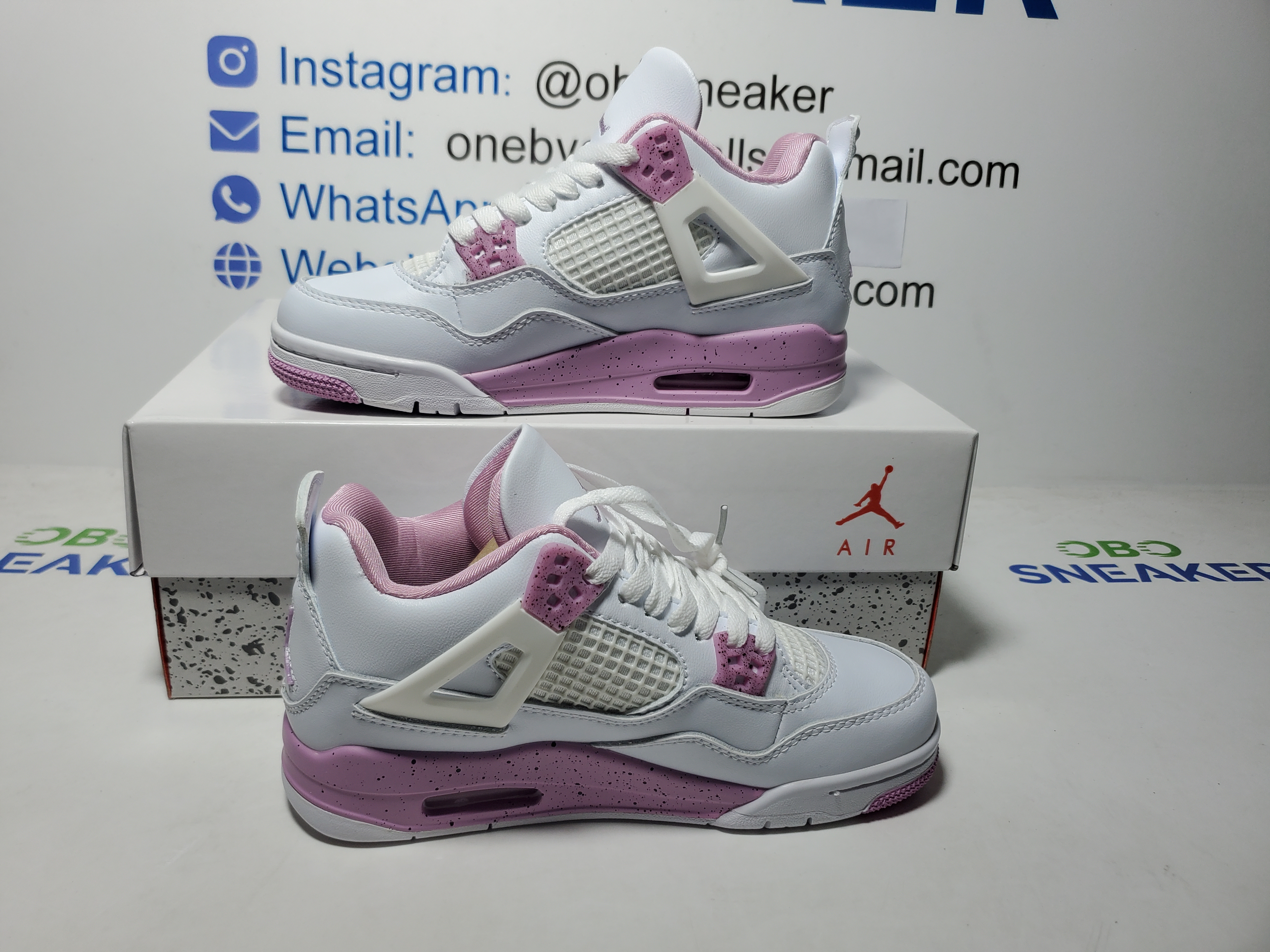 Air Jordan 4 White Pink CT8527-116 review Obosneaker 00