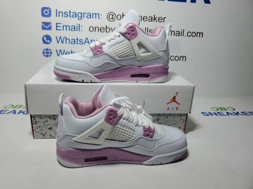 Air Jordan 4 White Pink CT8527-116 review 