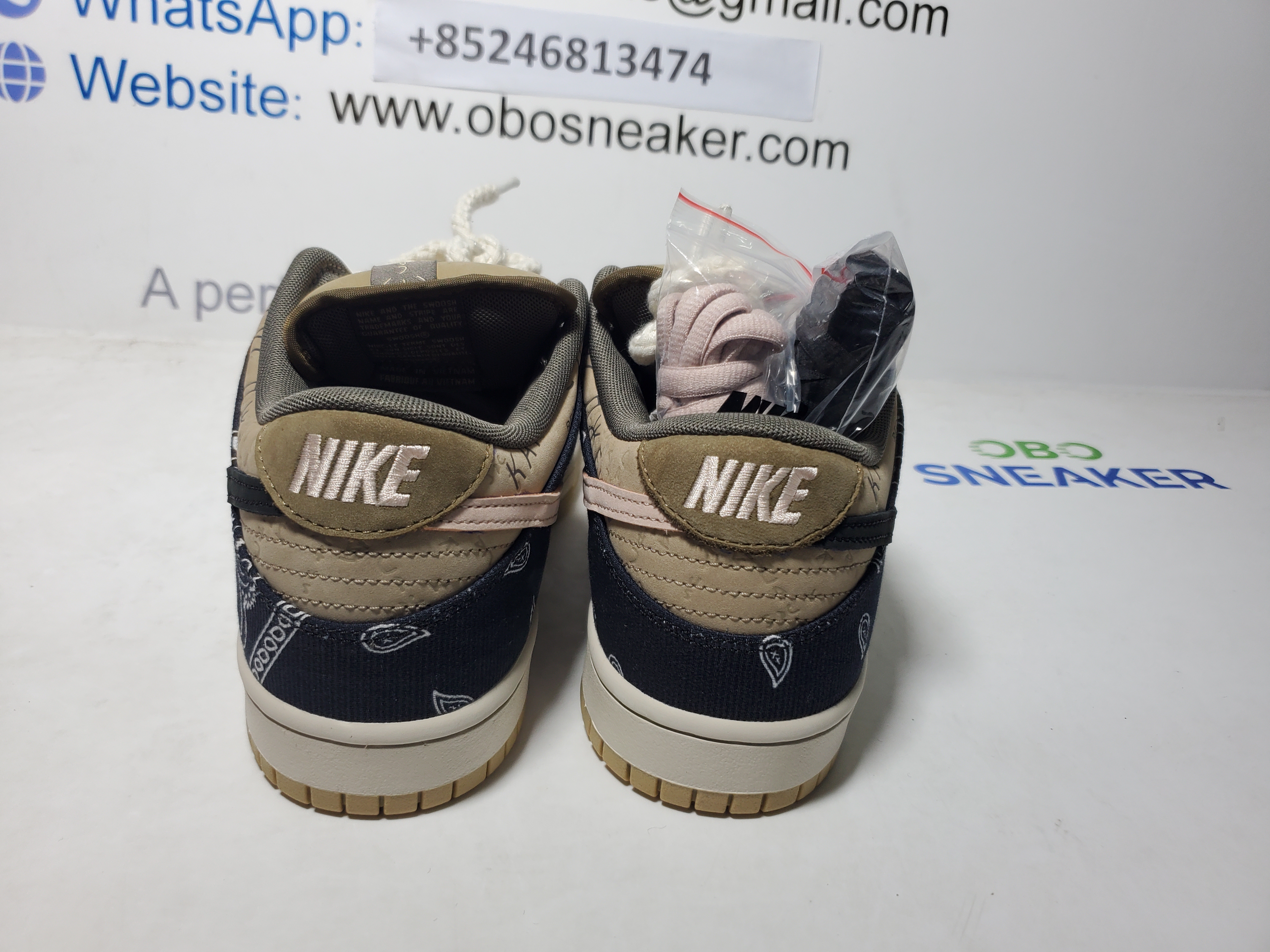 【Special Sale】Top Version Travis Scott x Nike SB Dunk Low Paisley CT5053-001 review Obosneaker 02