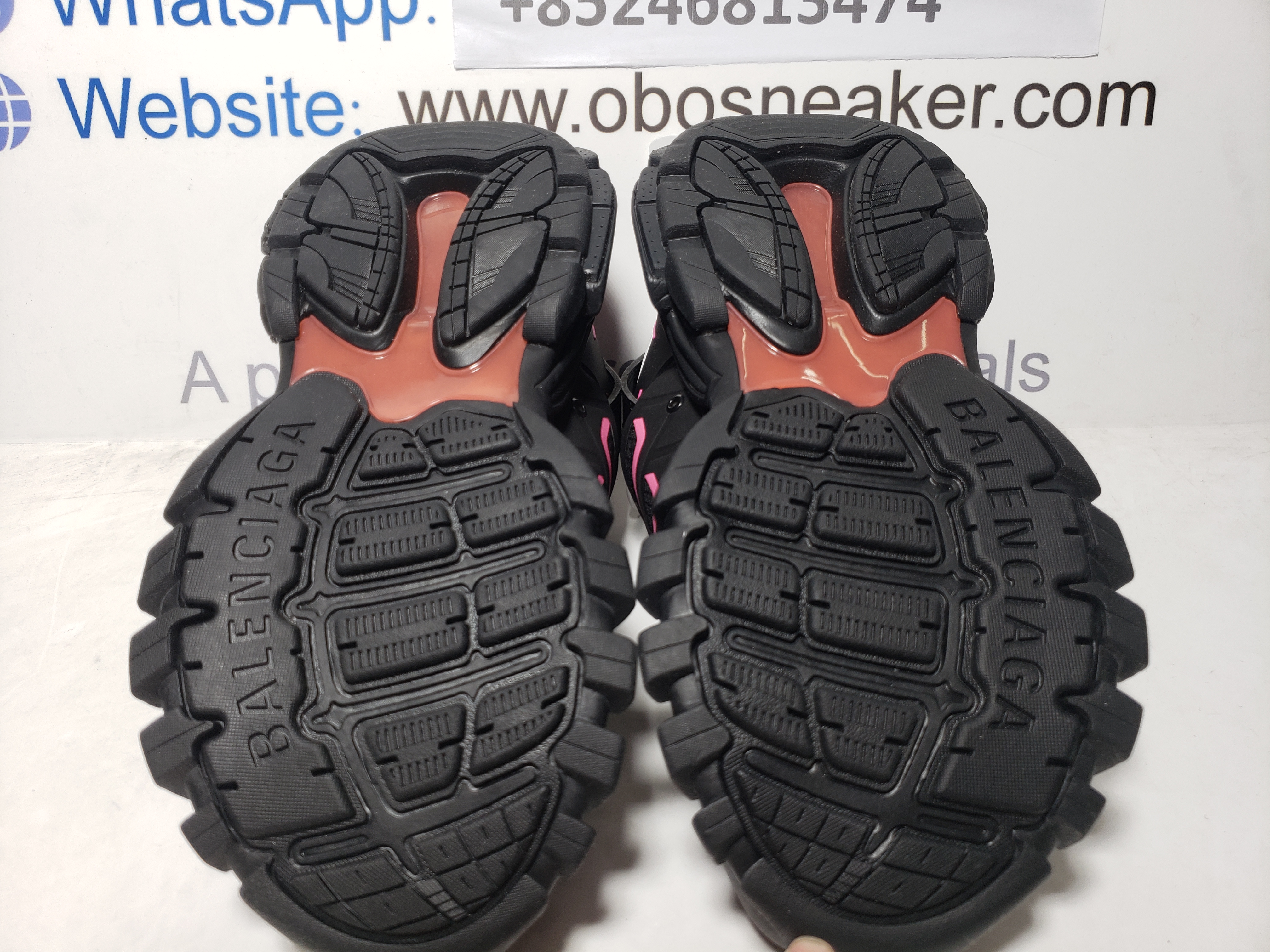 Balenciaga Tess S. Black Rose Red 542436 W2LA1 2046 review Obosneaker 05