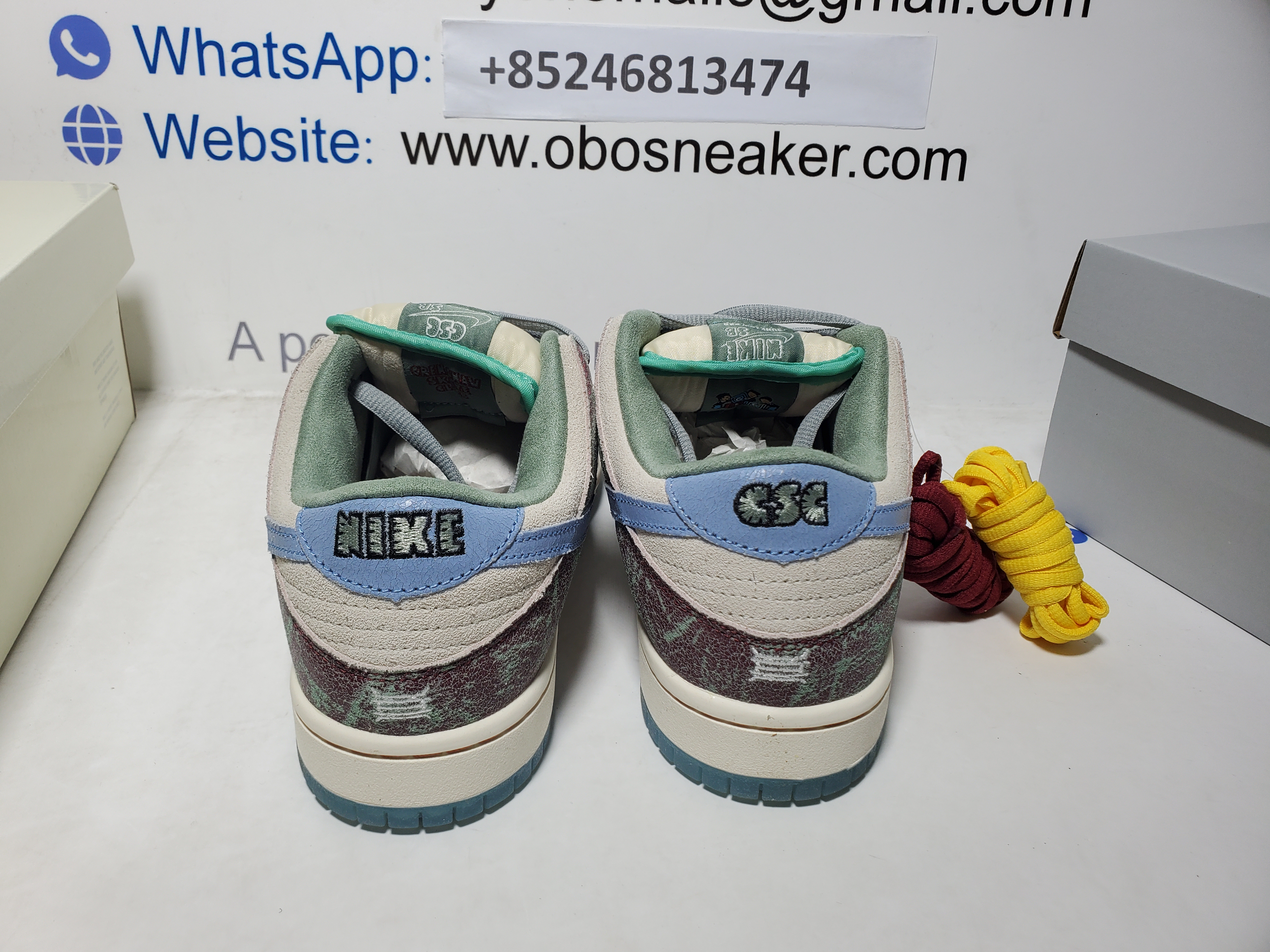 Nike SB Dunk Low Crenshaw Skate Club FN4193-100 review Obosneaker 01