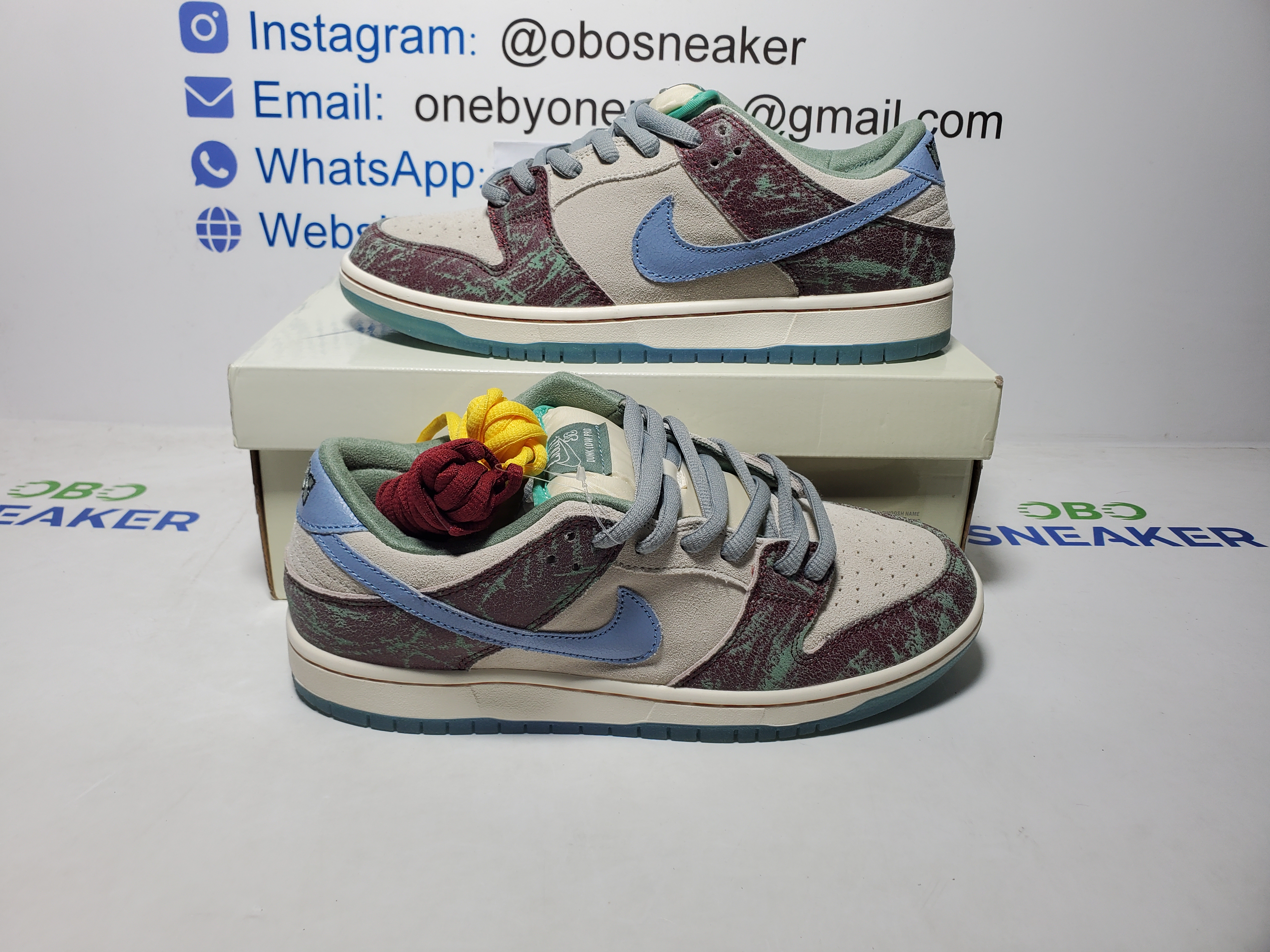 Nike SB Dunk Low Crenshaw Skate Club FN4193-100 review Obosneaker 05