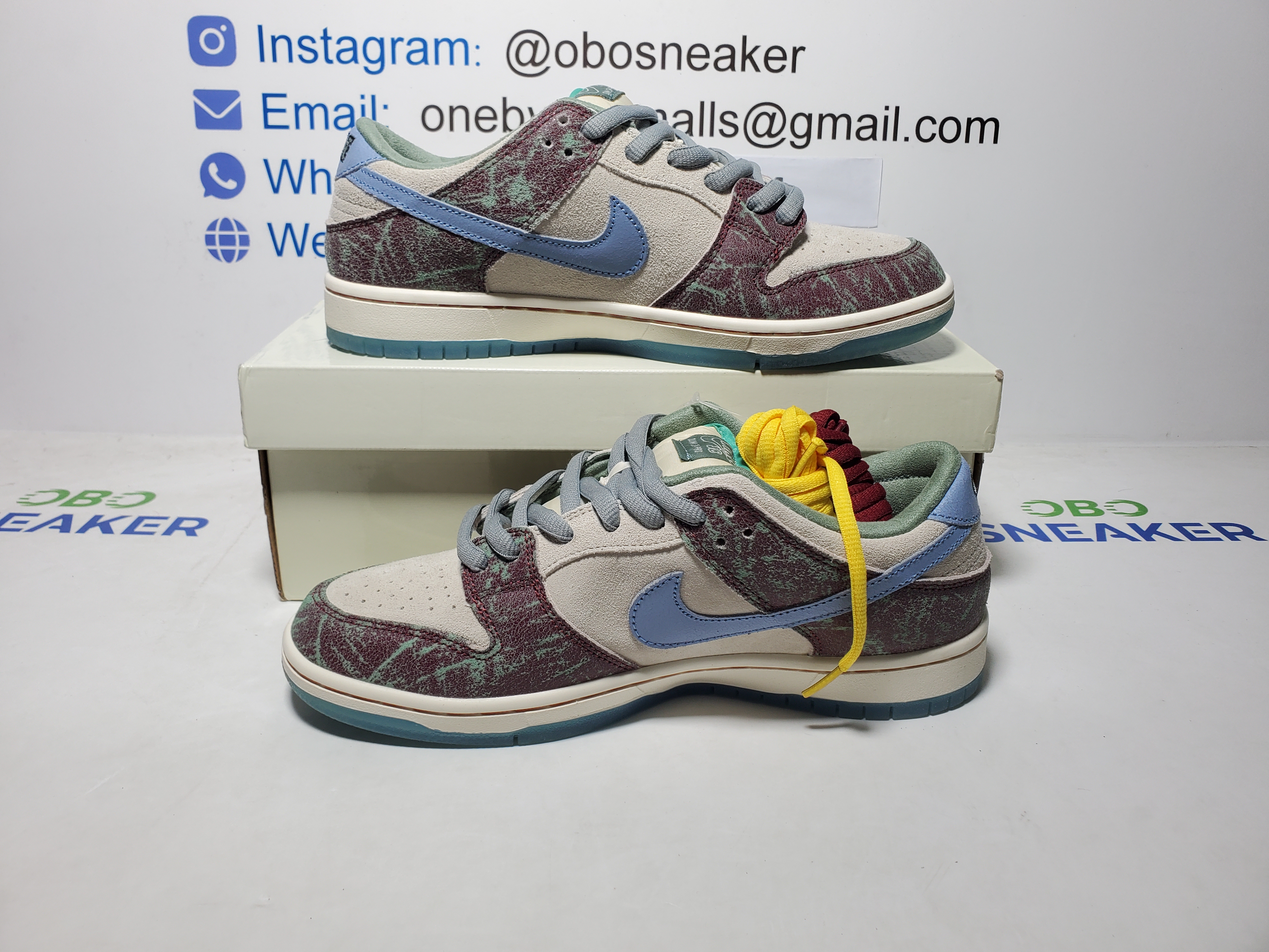 Nike SB Dunk Low Crenshaw Skate Club FN4193-100 review Obosneaker 00