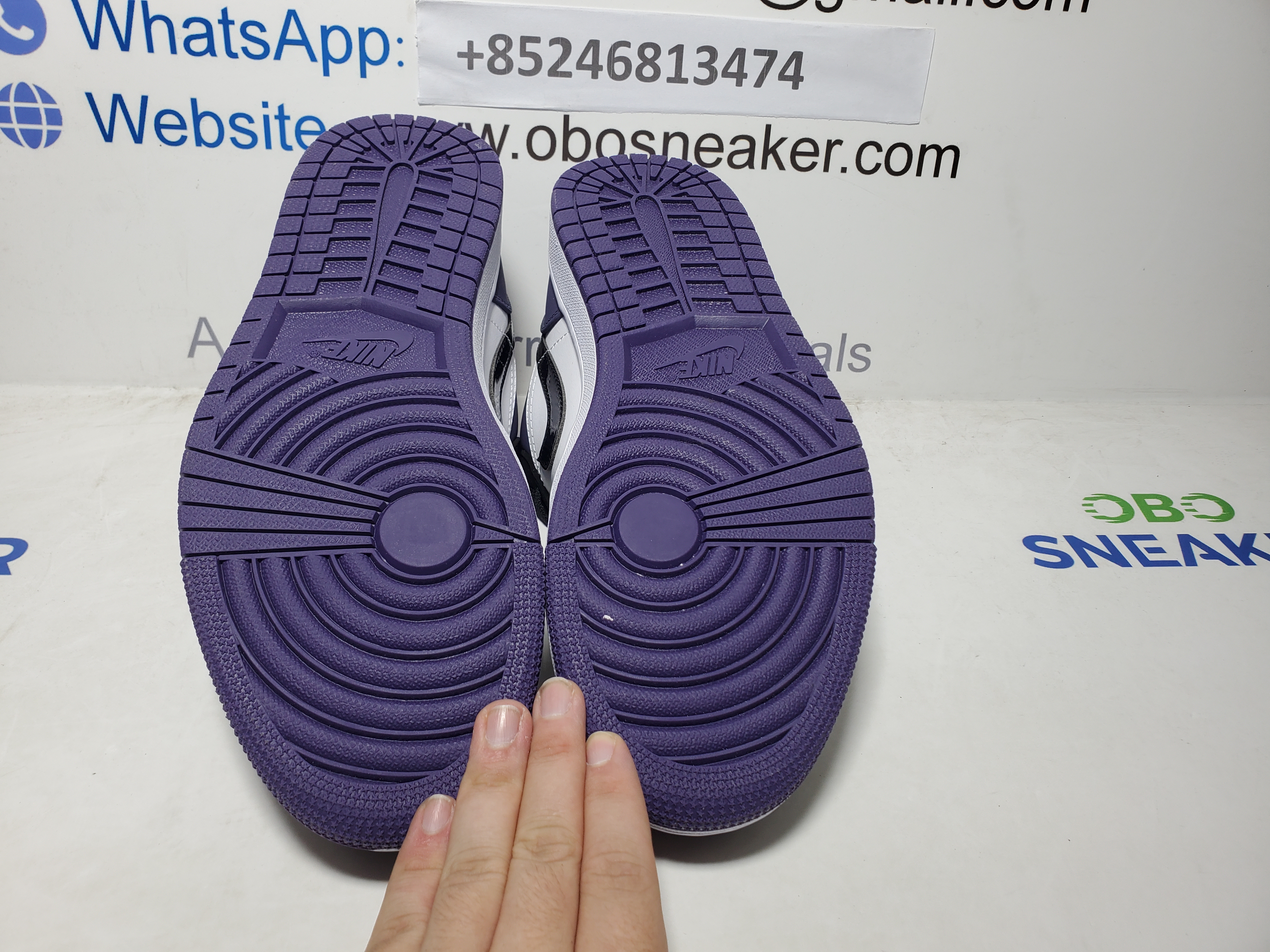 Air Jordan 1 Low Court Purple 553558-125 review Obosneaker 04