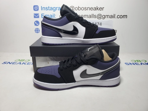 Air Jordan 1 Low Court Purple 553558-125 review 