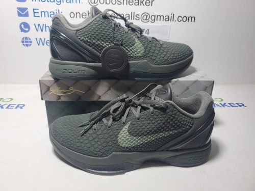 Nike Kobe 6 Fade To Black 869457-007 review 