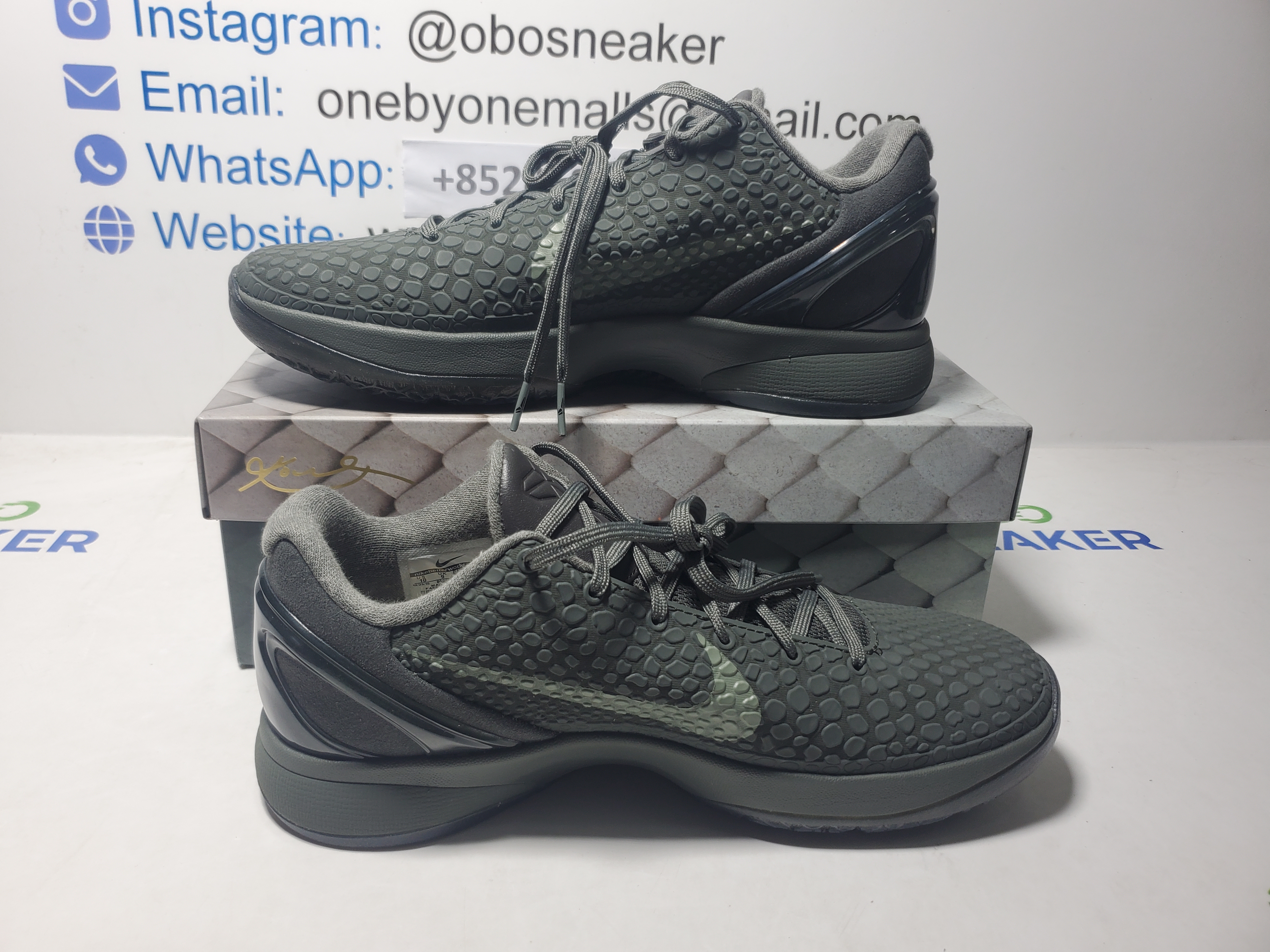 Nike Kobe 6 Fade To Black 869457-007 review Obosneaker 05