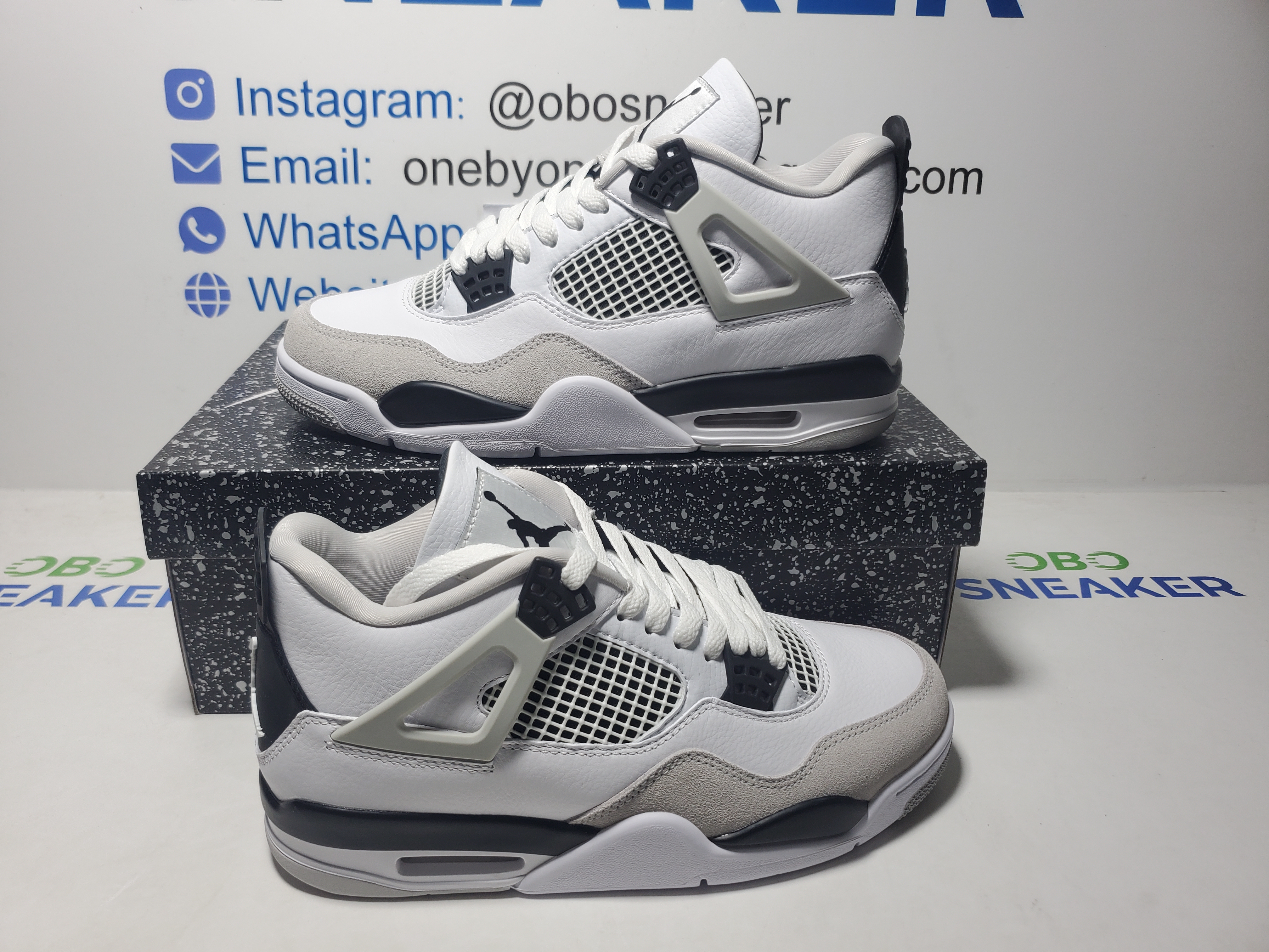 TOP Version  Air Jordan 4 Retro Military Black DH6927-111 review Obosneaker 01
