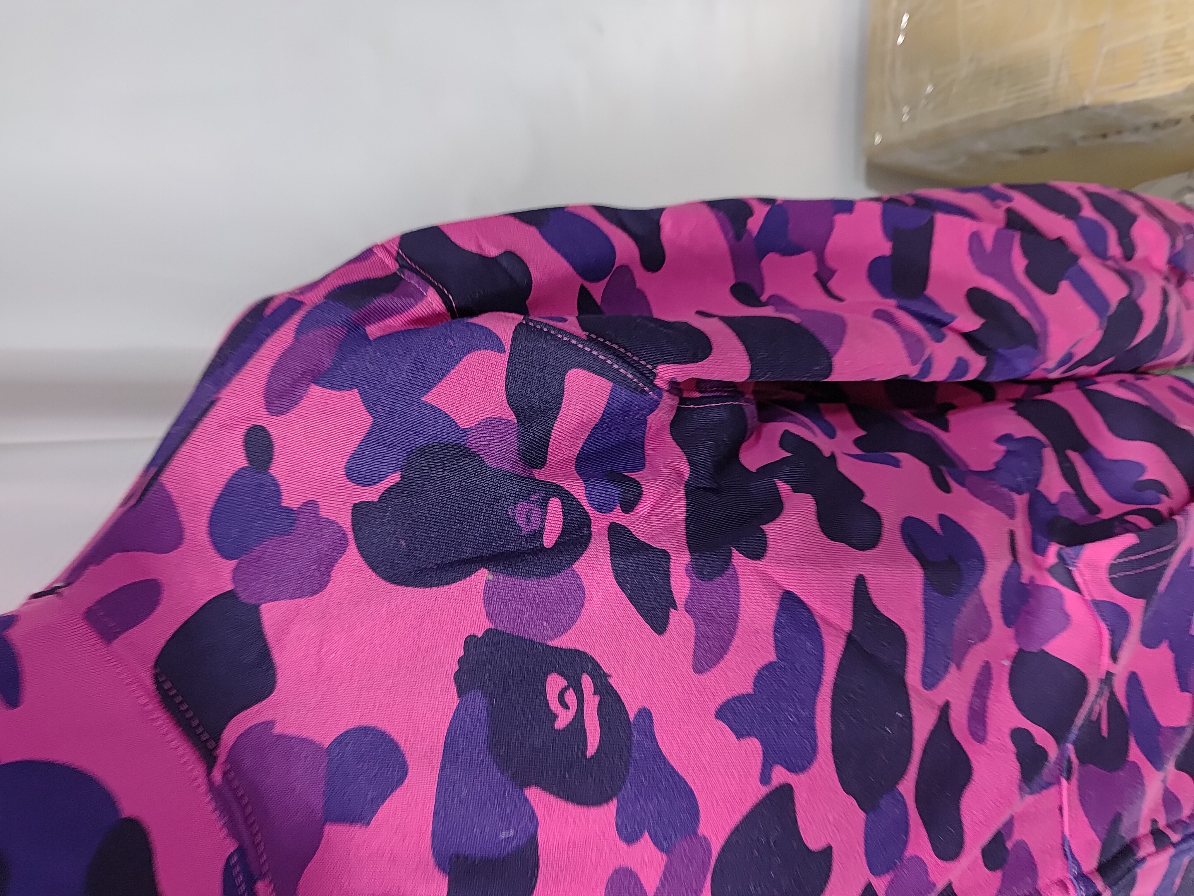 OBO  BAPE Color Camo Shark Zip Hoodie Purple review Obosneaker 02