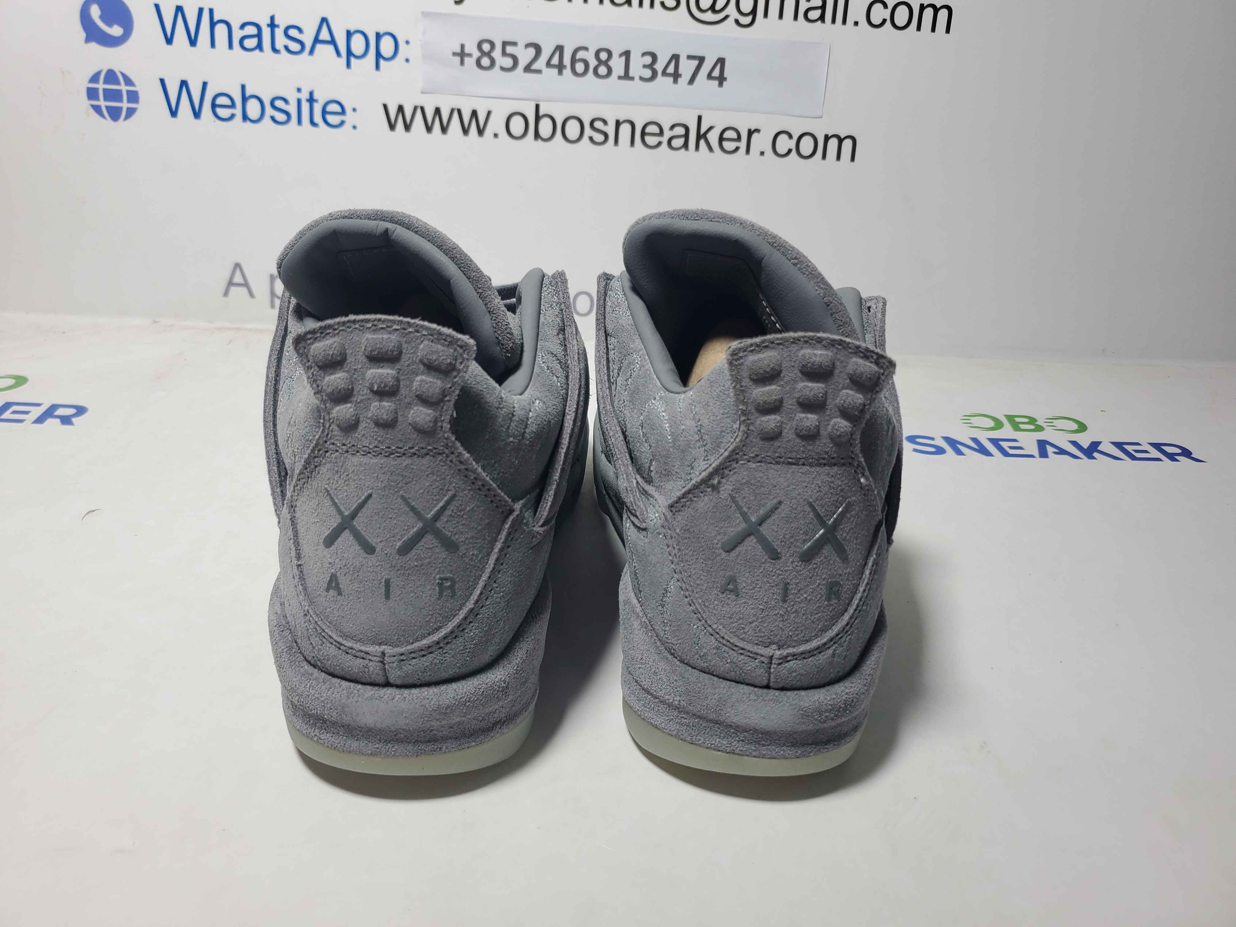 TOP Version Air Jordan 4 Retro Kaws 930155-003  review Obosneaker 02