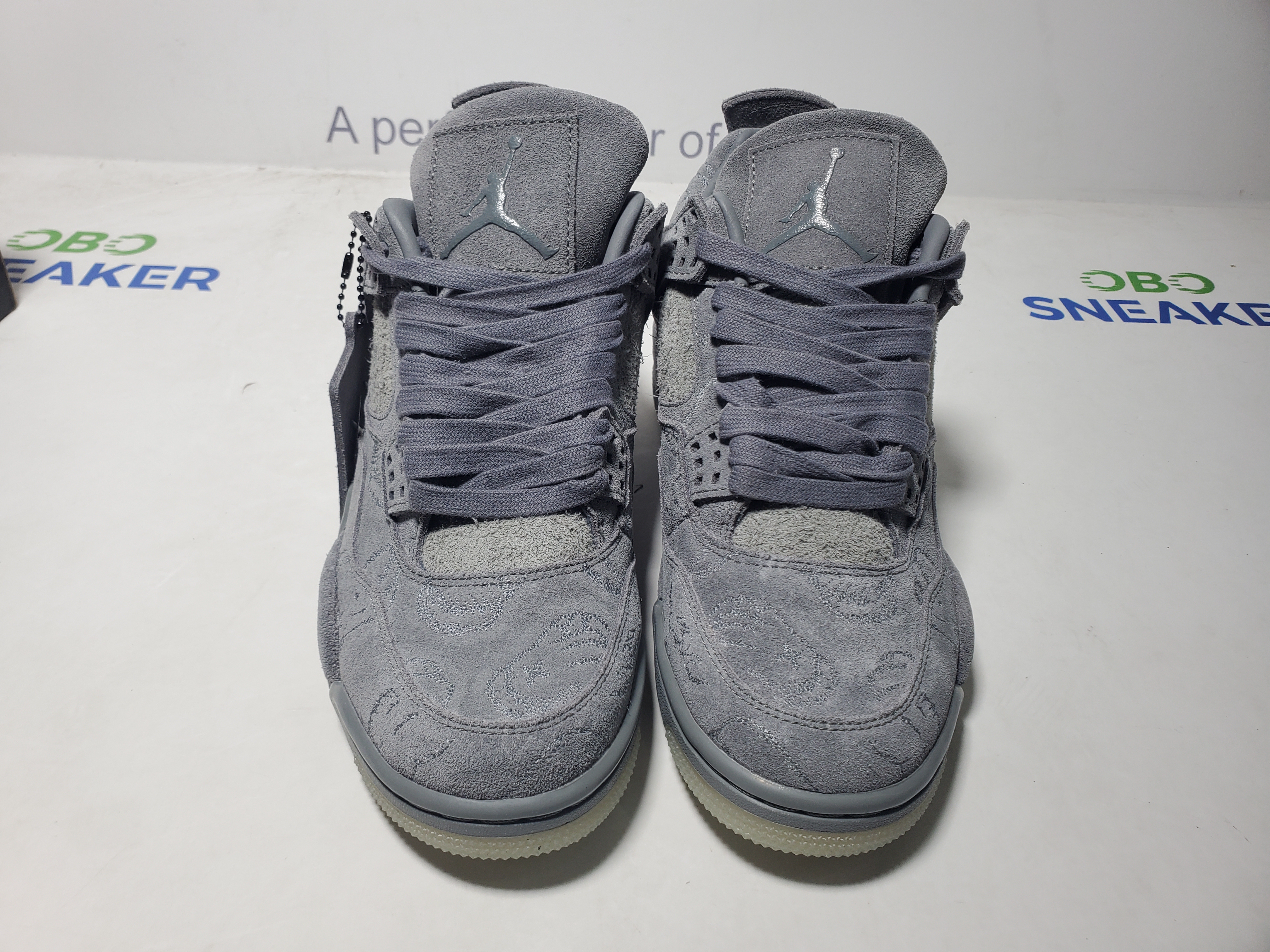 TOP Version Air Jordan 4 Retro Kaws 930155-003  review Obosneaker 03