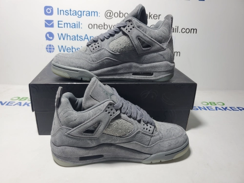 TOP Version Air Jordan 4 Retro Kaws 930155-003  review 
