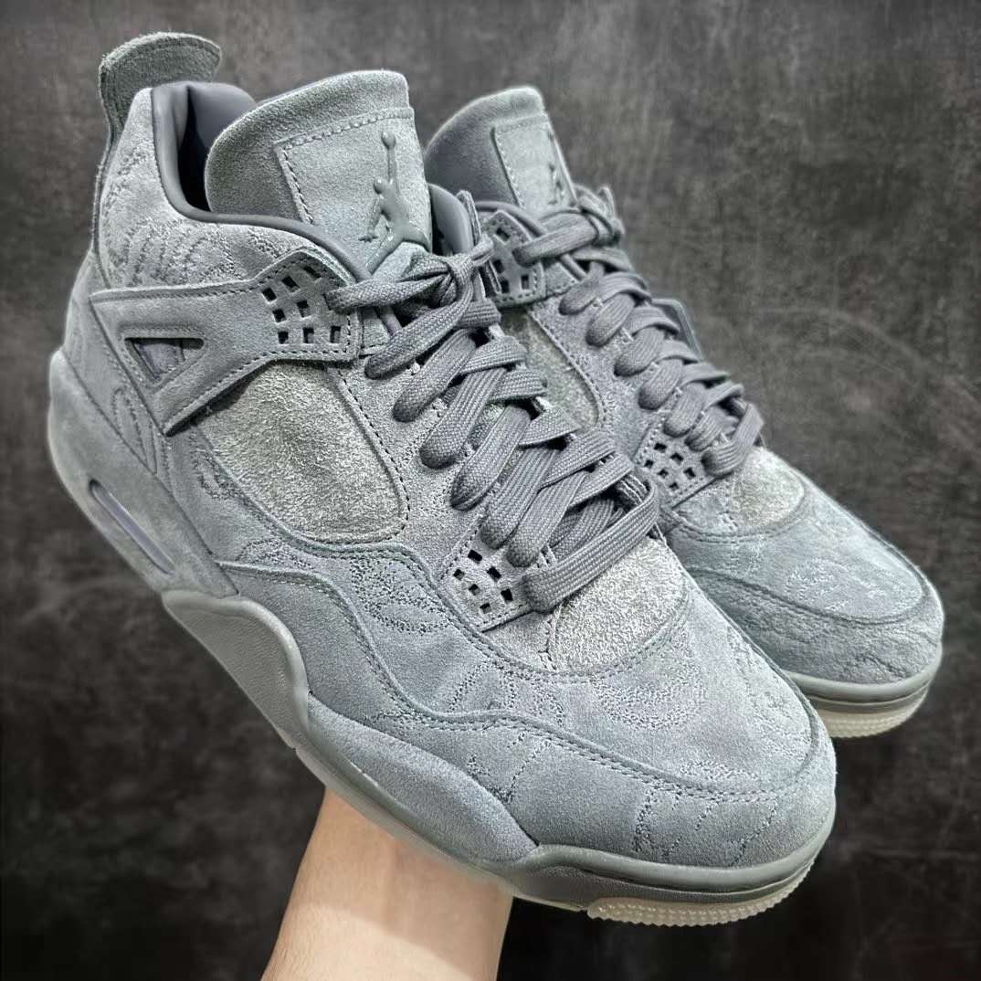 TOP Version Air Jordan 4 Retro Kaws 930155-003  review Exc 00