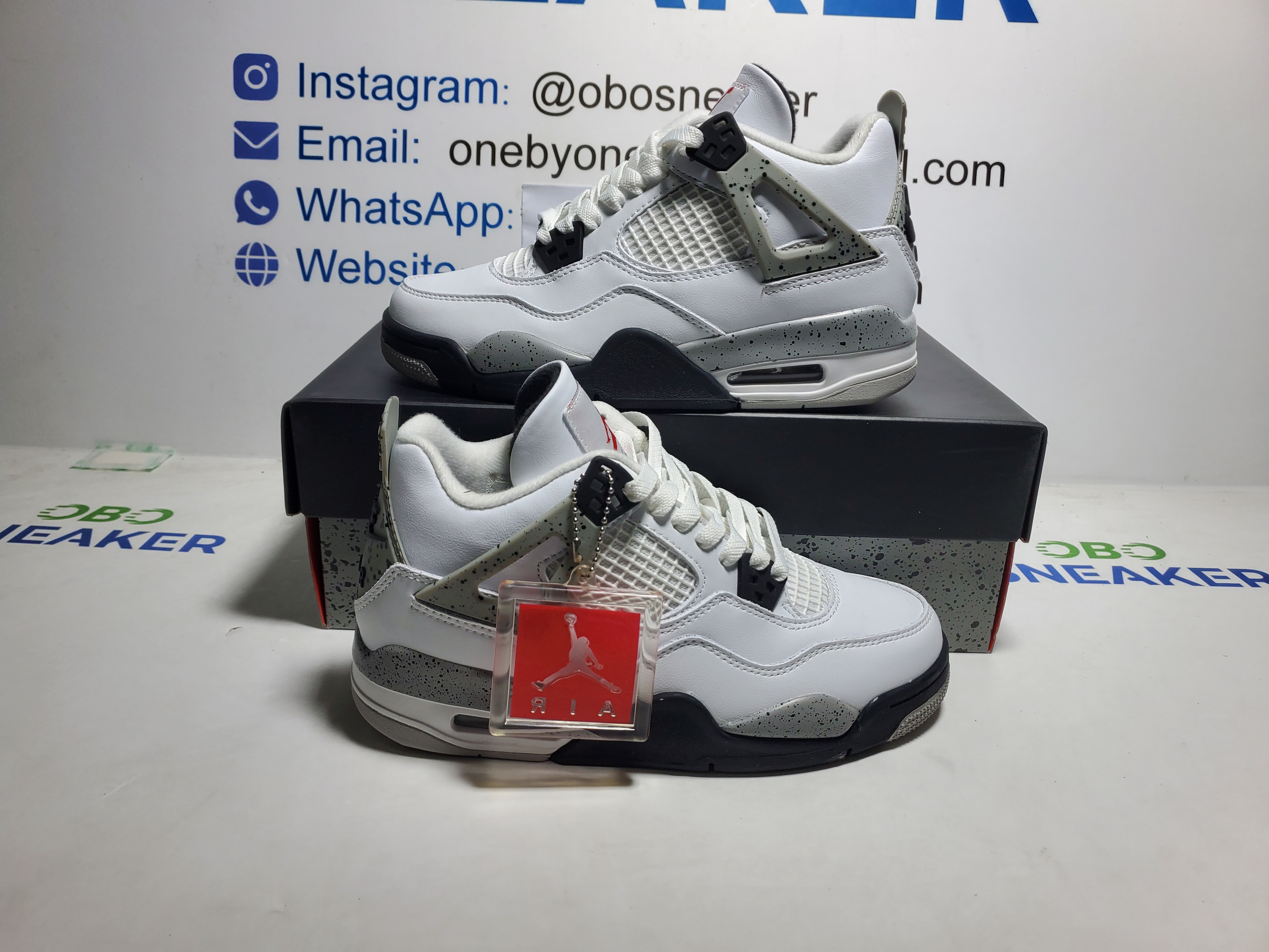 Jordan 4 Retro White Cement (2025) FV5029-100 review Obosneaker 05