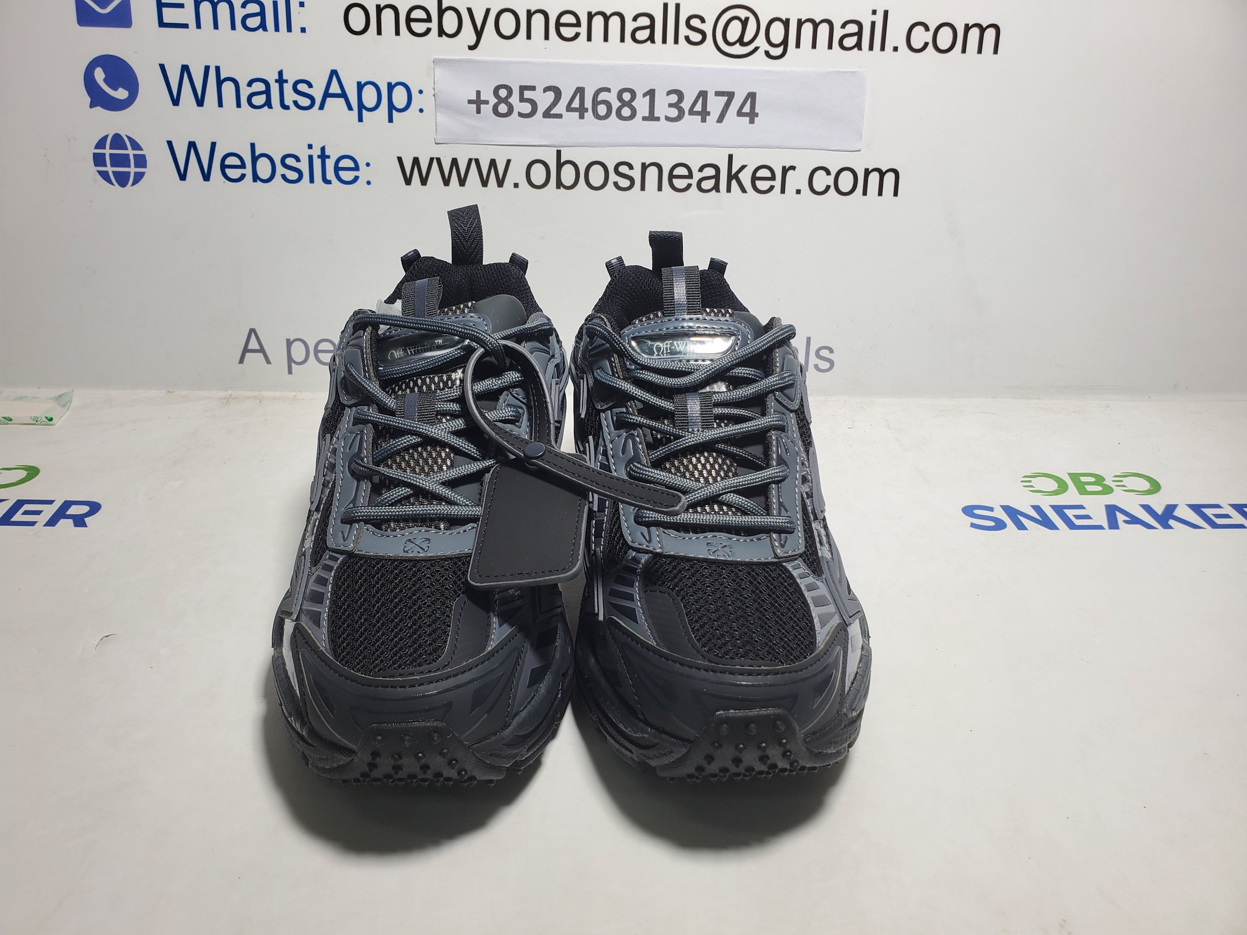OFF-WHITE Be Right Back Black  OMIA295C99 FAB00 11010 review Obosneaker 03