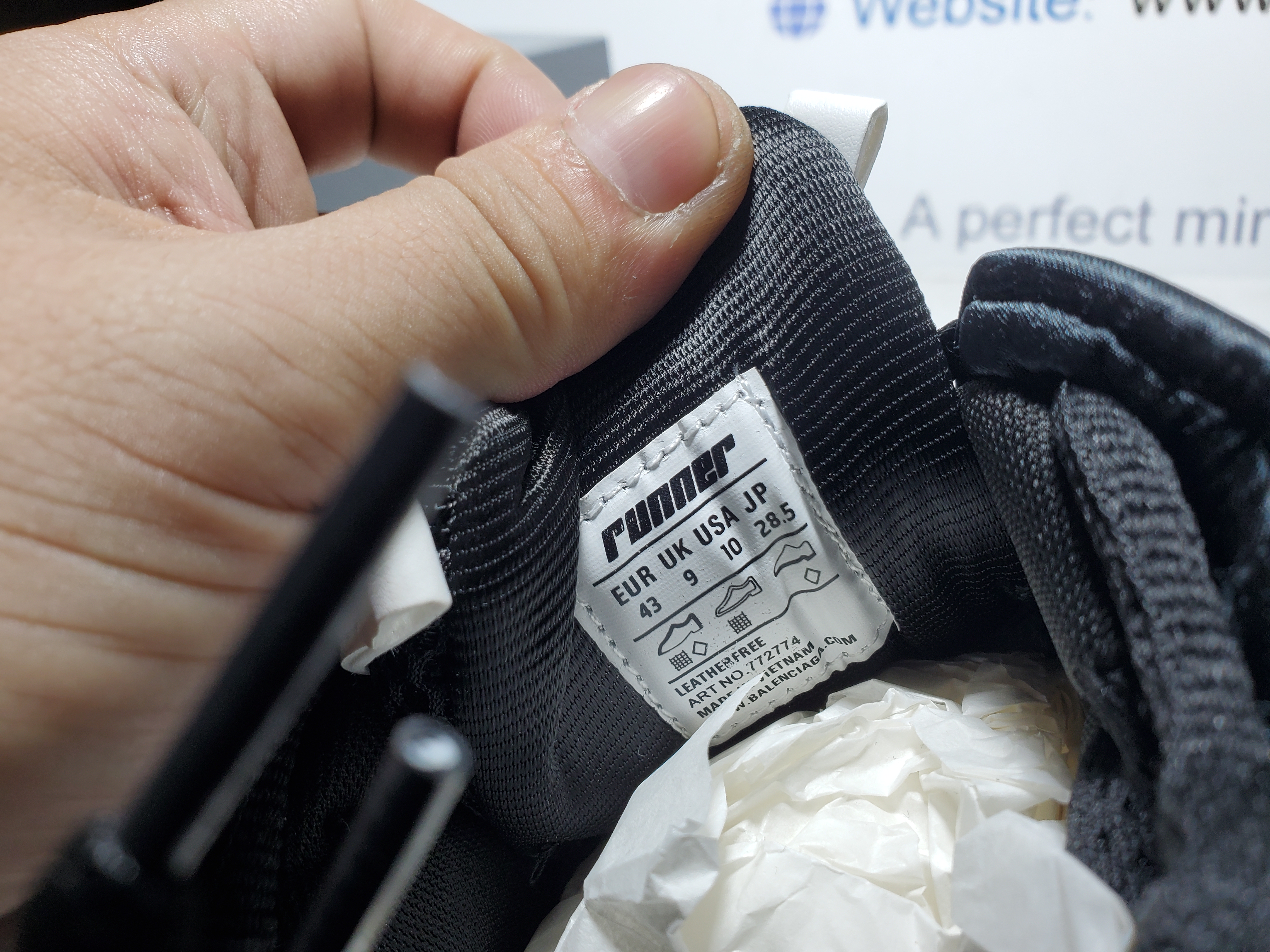 Balenciaga Runner Sneaker Black Silver review Obosneaker 05