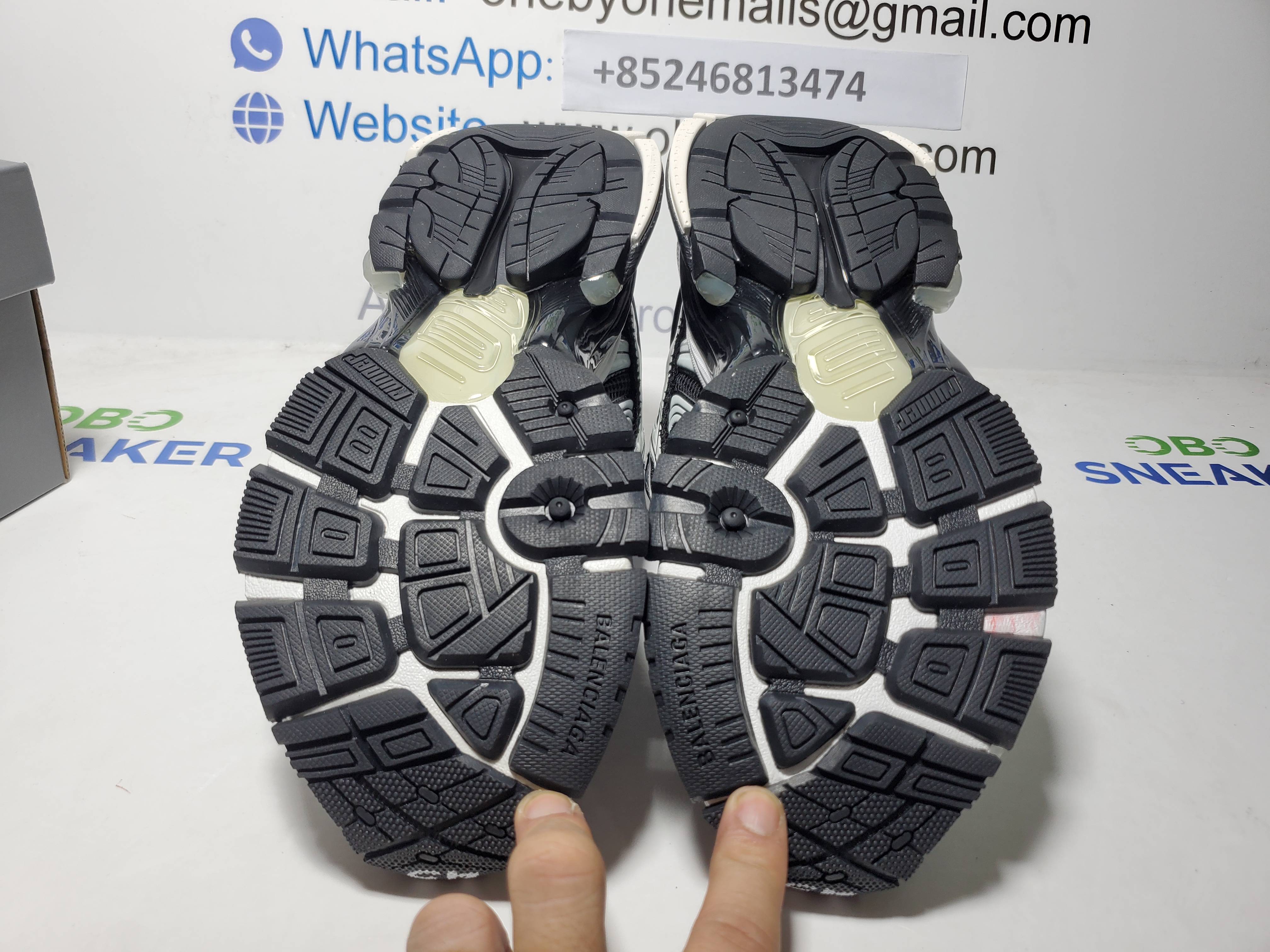 Balenciaga Runner Sneaker Black Silver review Obosneaker 04