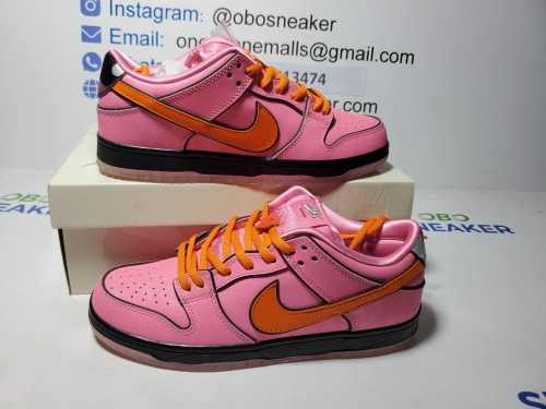 Nike SB Dunk Low The Powerpuff Girls Blossom FD2631-600 review 