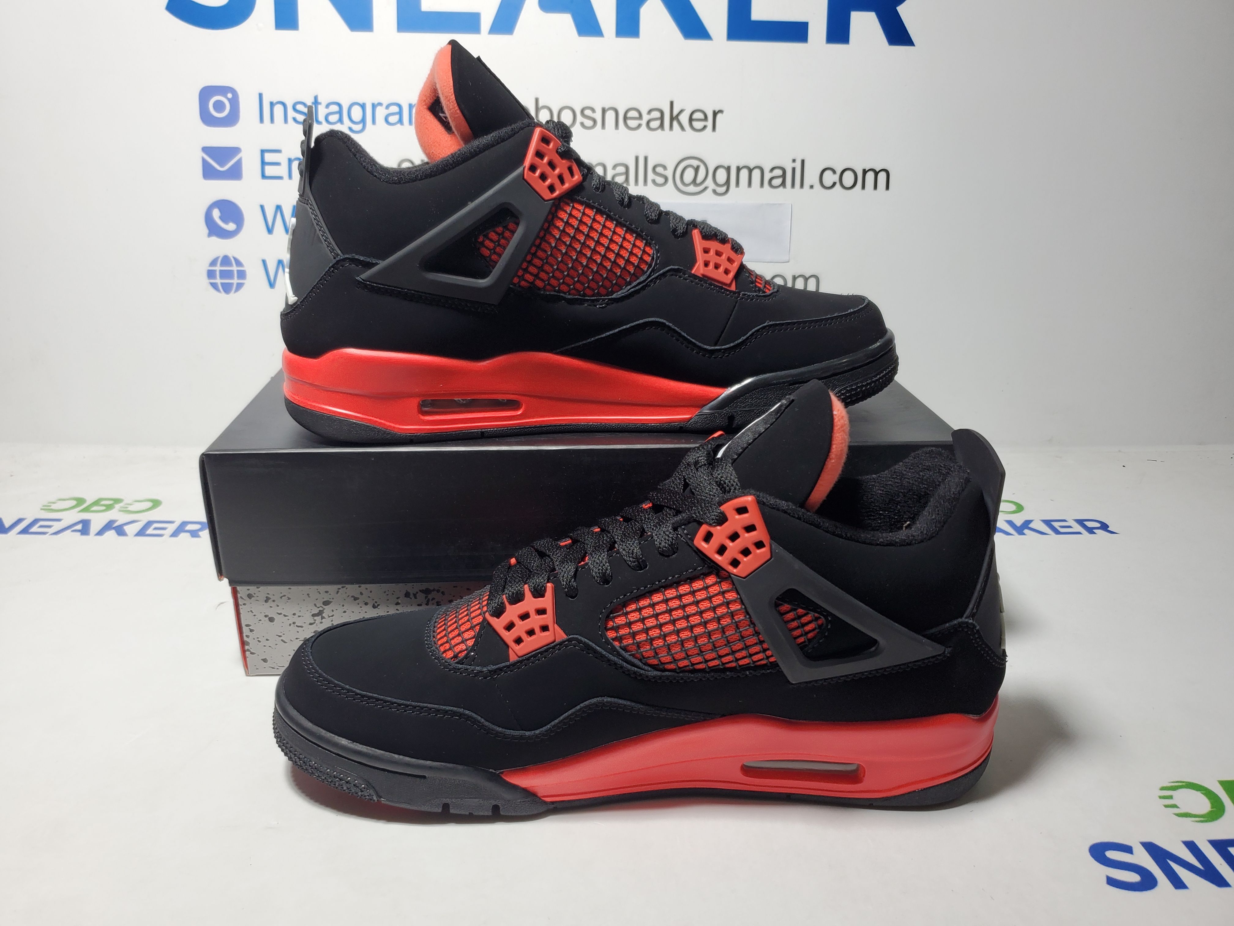 Air Jordan 4 Retro Red Thunder CT8527-016 review Obosneaker 00