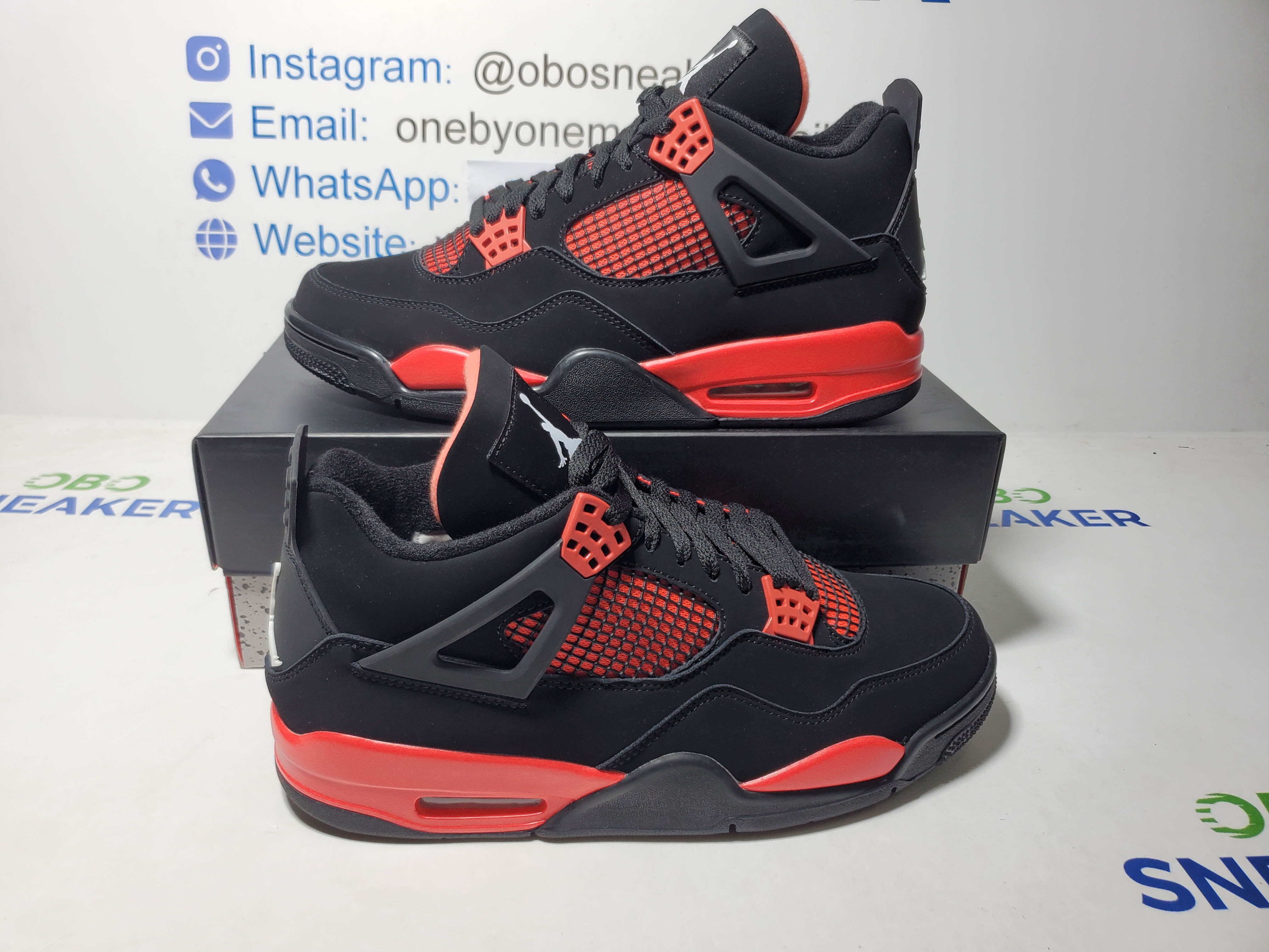 Air Jordan 4 Retro Red Thunder CT8527-016 review Obosneaker 01