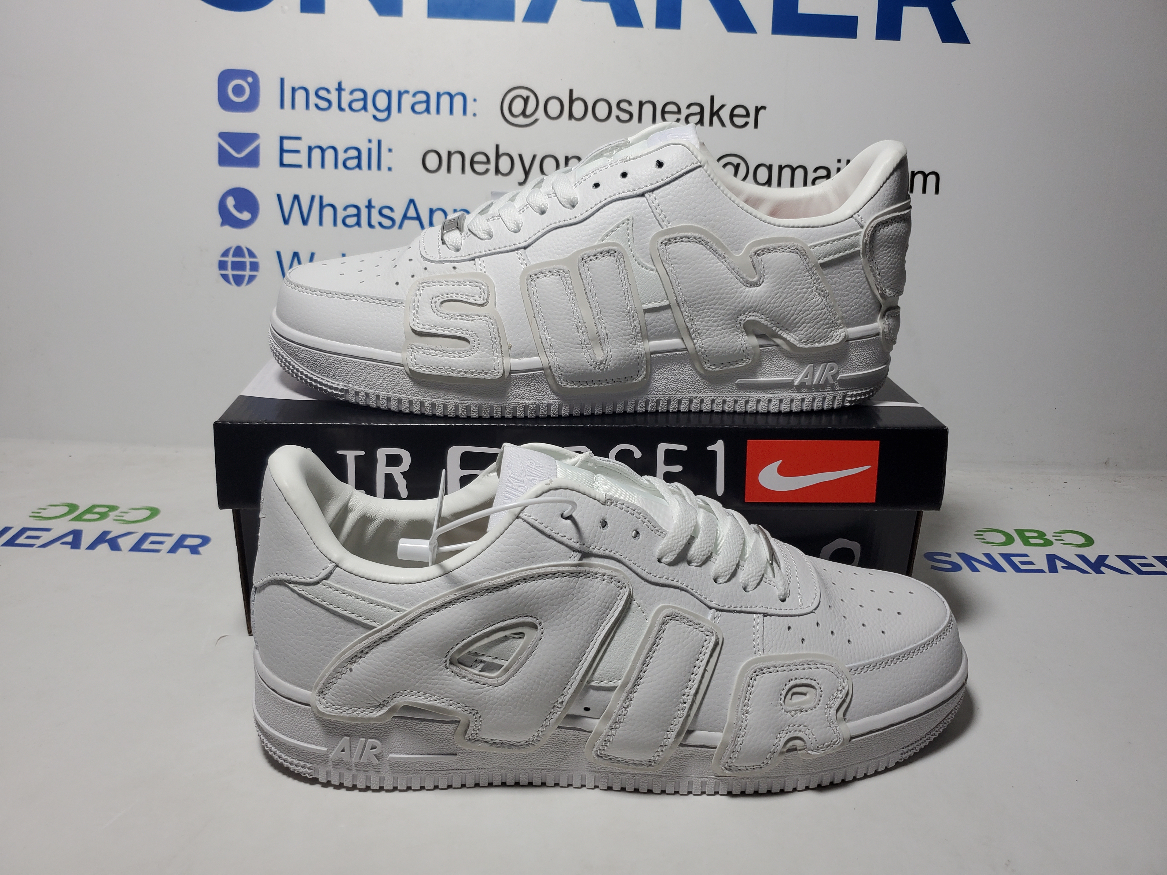 Nike Air Force 1 Low x CPFM Premium White DD7050-100 review Obosneaker 00