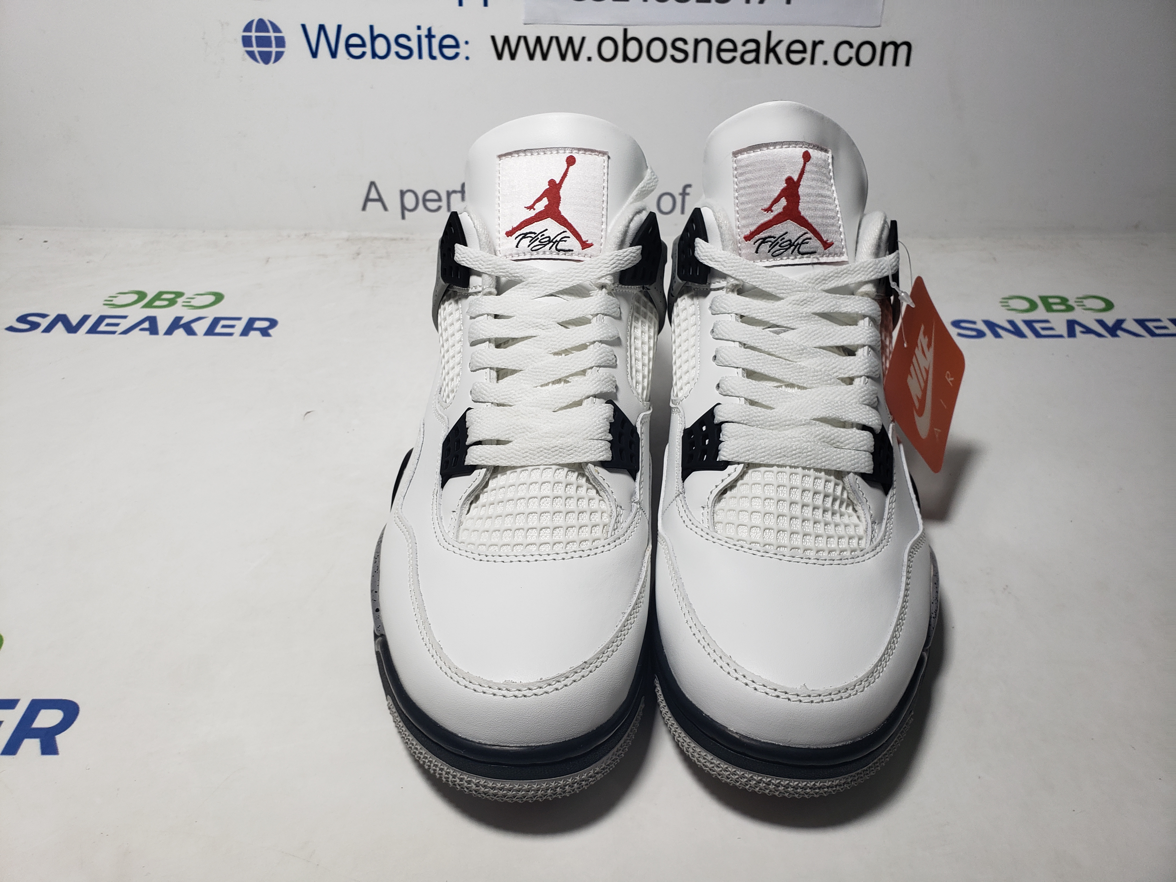 【Special Sale】Top Version Air Jordan 4 Retro OG White Cement FV5029-100 review Obosneaker 03