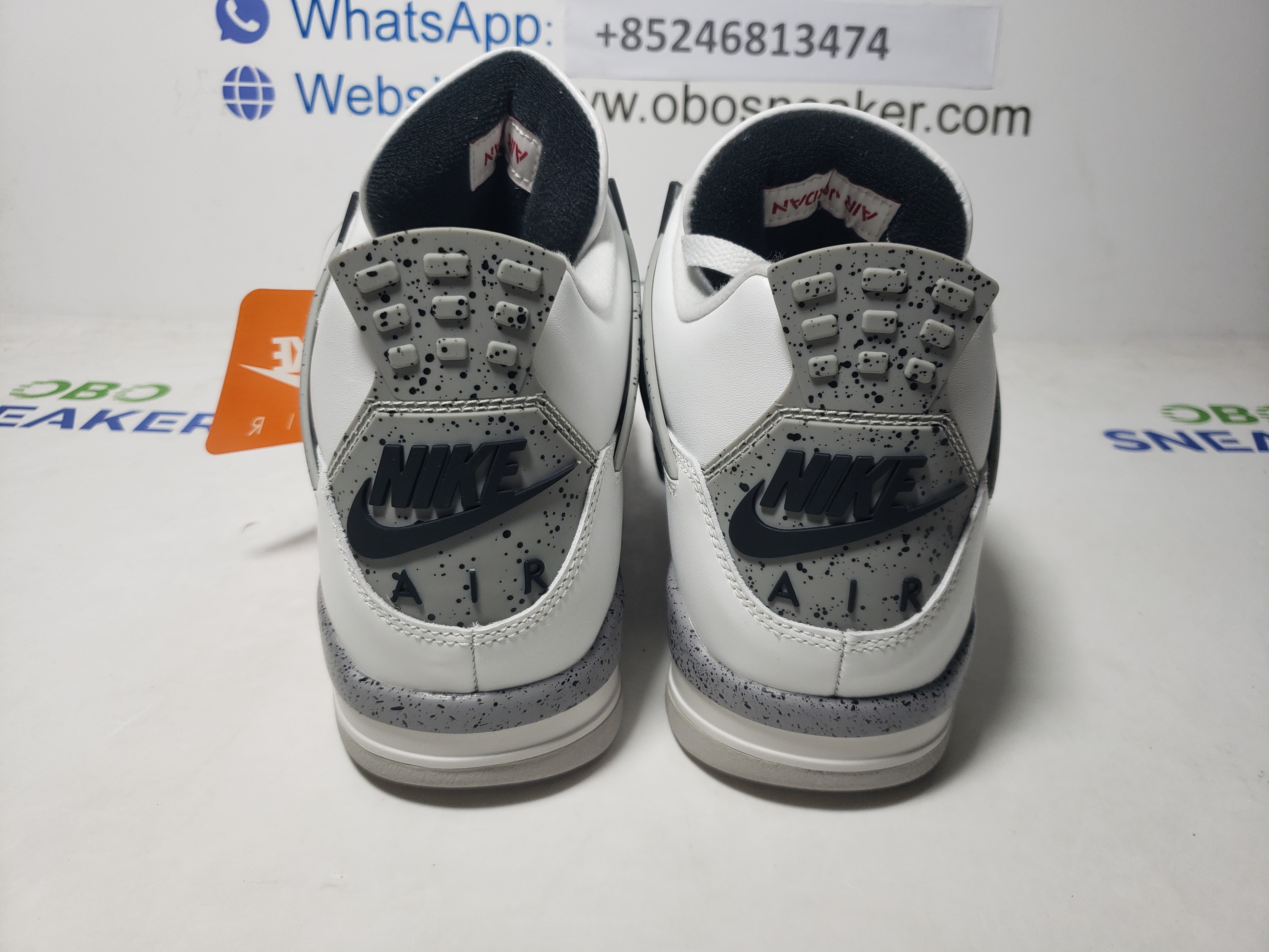 【Special Sale】Top Version Air Jordan 4 Retro OG White Cement FV5029-100 review Obosneaker 02