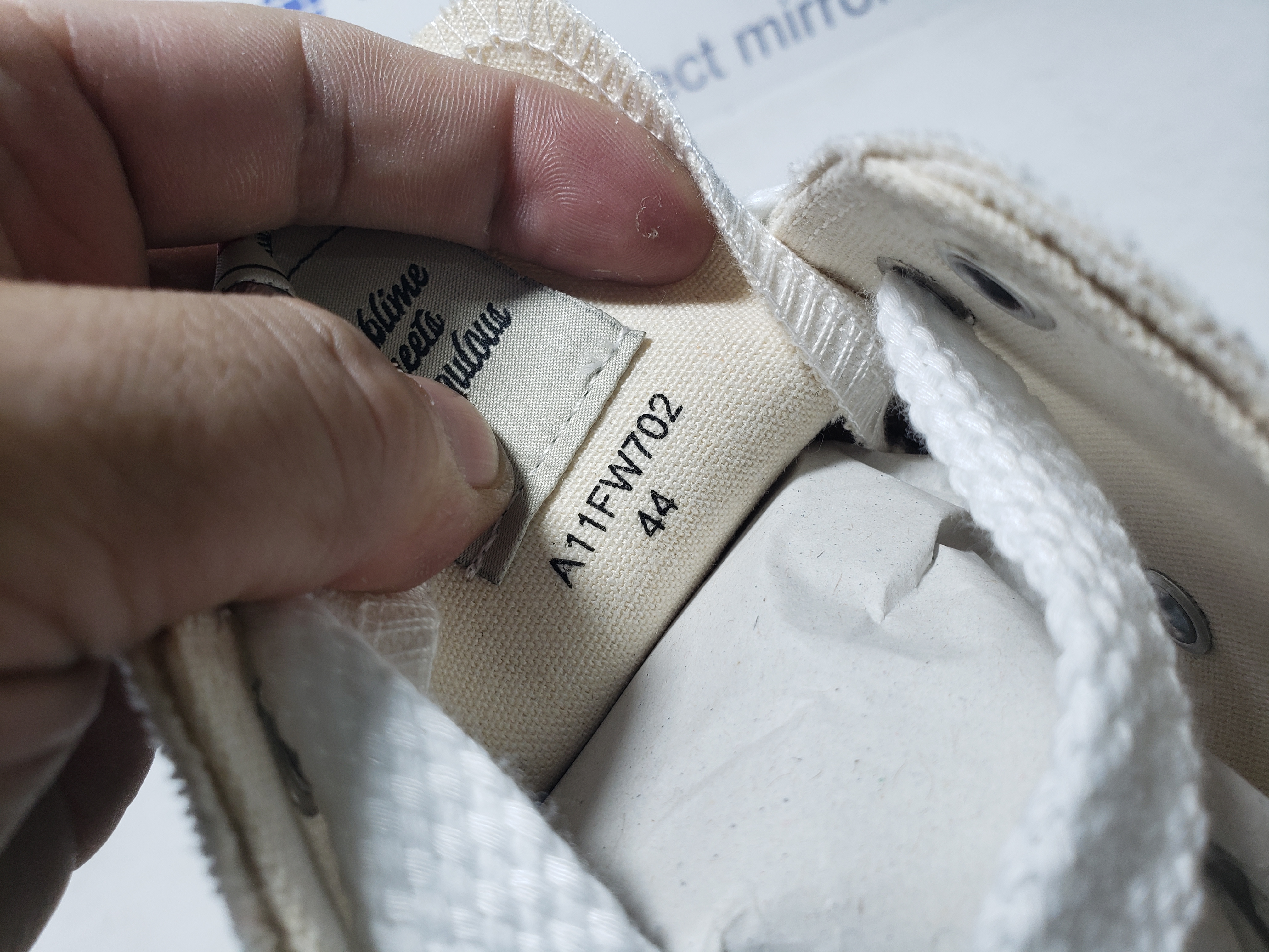 MIHARA YASUHIRO OG Sole White NO.802 review 5