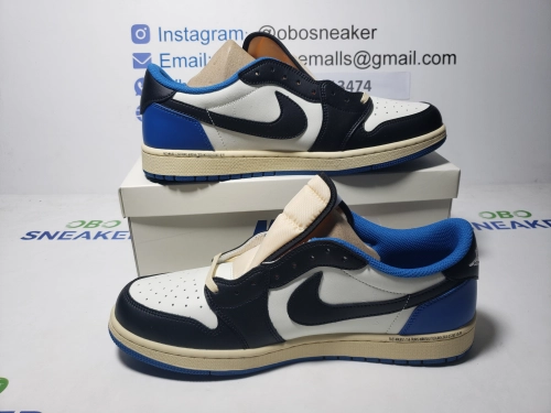 【$59 SALE】Travis Scott x Fragment Design x Air Jordan 1 Low  DM7866-140 review 