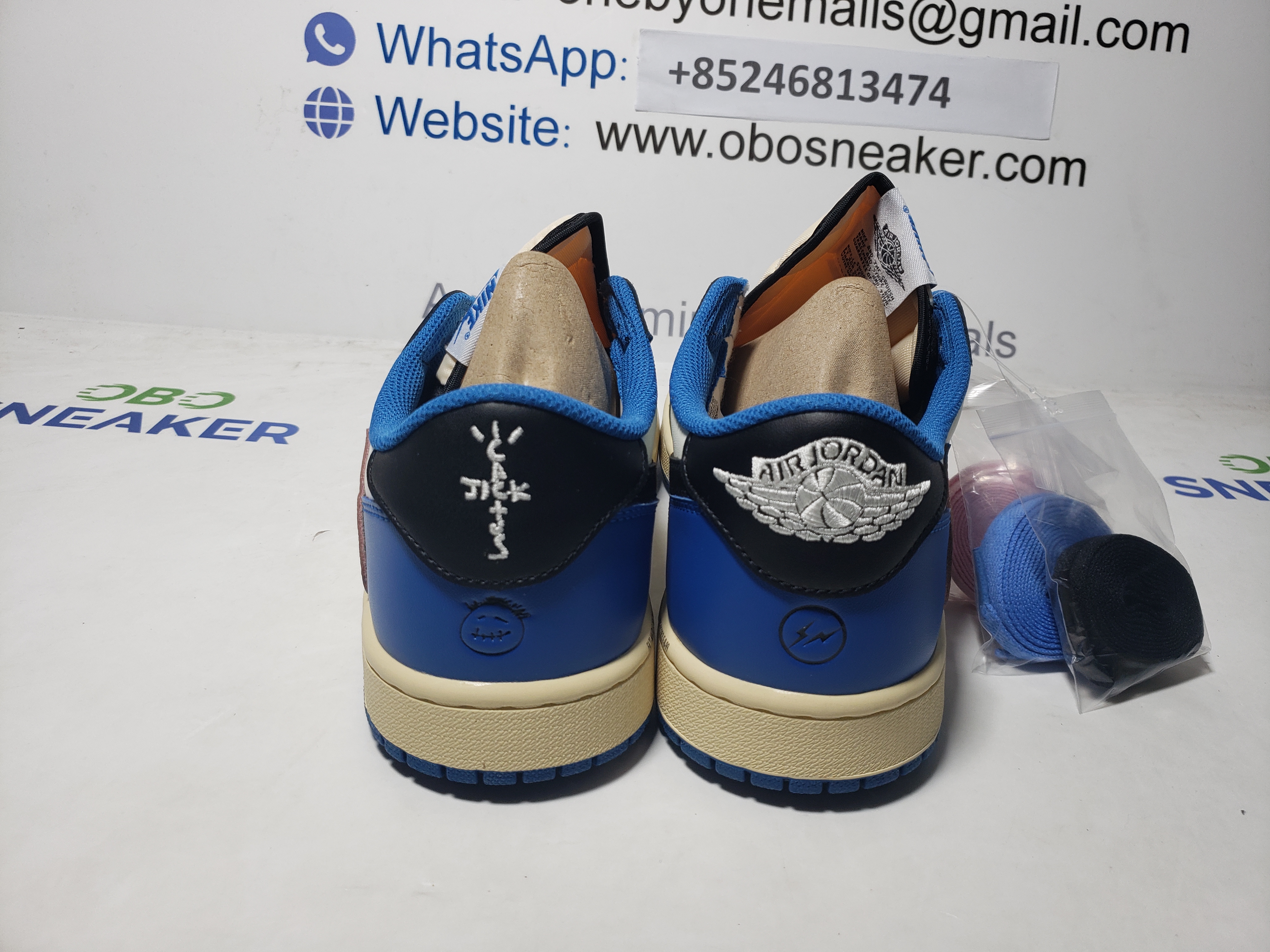 【$59 SALE】Travis Scott x Fragment Design x Air Jordan 1 Low  DM7866-140 review Obosneaker 02