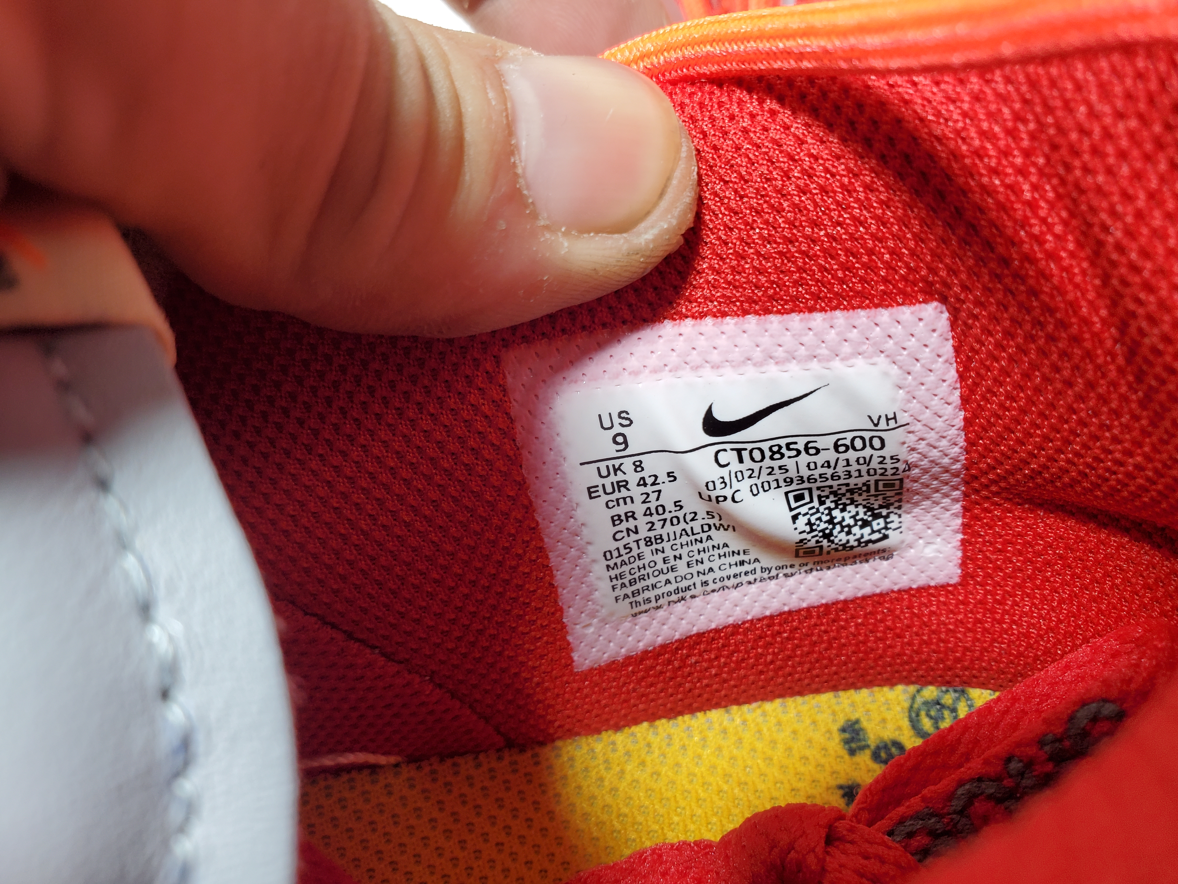 Nike Dunk Low Off-White University Red CT0856-600 review Obosneaker 05