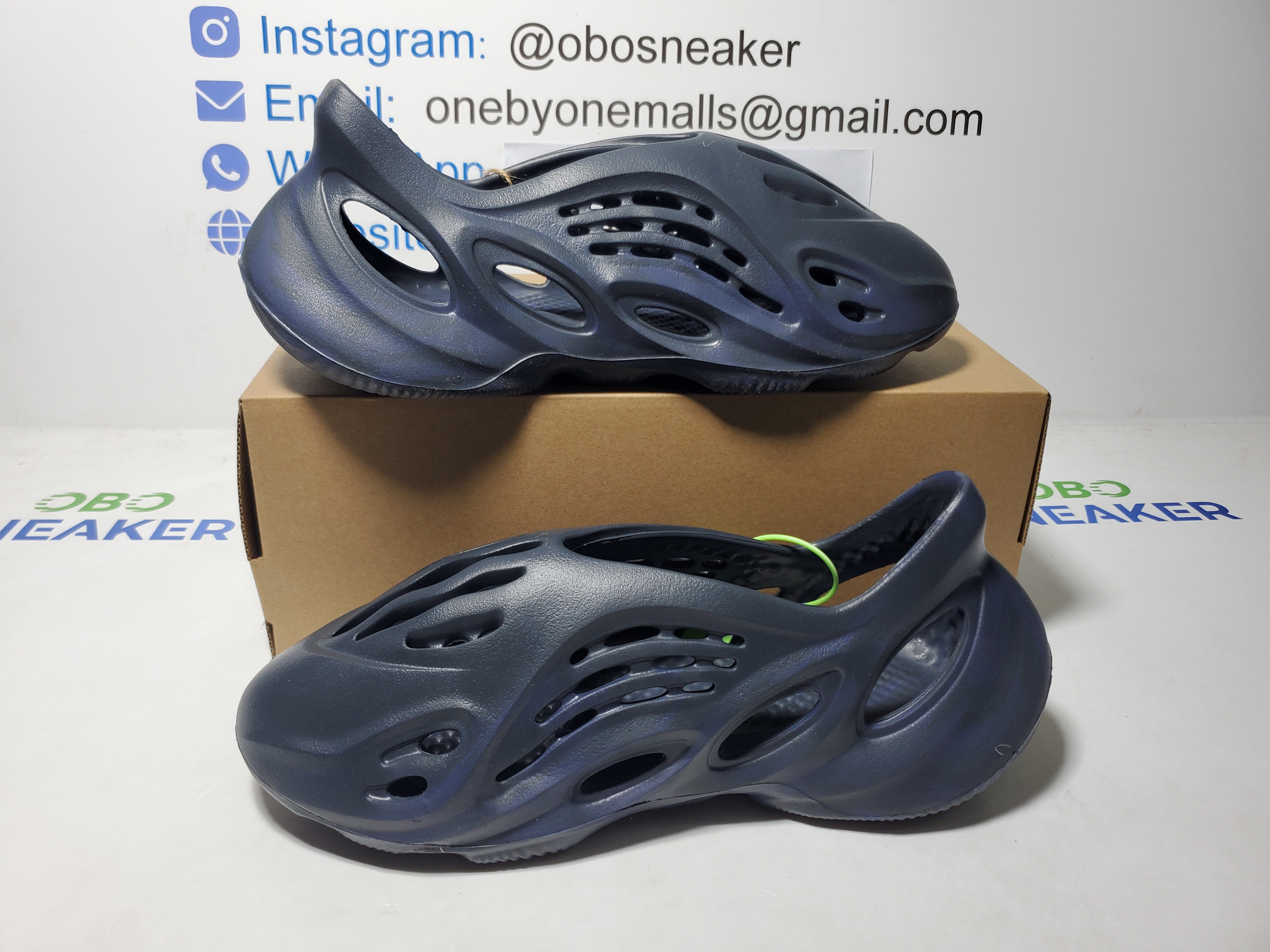 Adidas Yeezy Foam RNNR Mineral Blue  GV7903 review Obosneaker 00