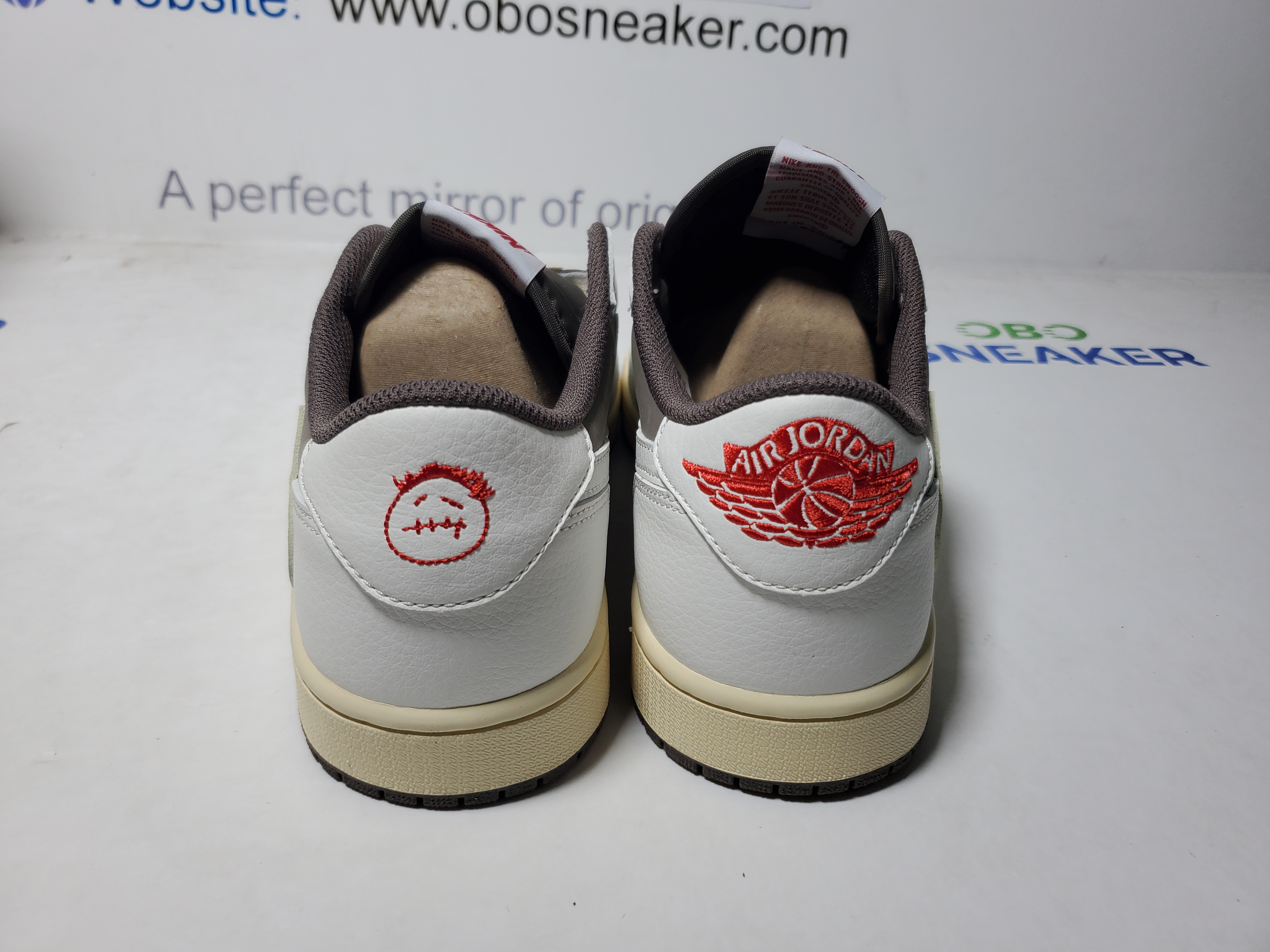 【$59 SALE】Air Jordan 1 Retro Low OG SP Travis Scott Reverse Mocha DM7866-162 review Obosneaker 02