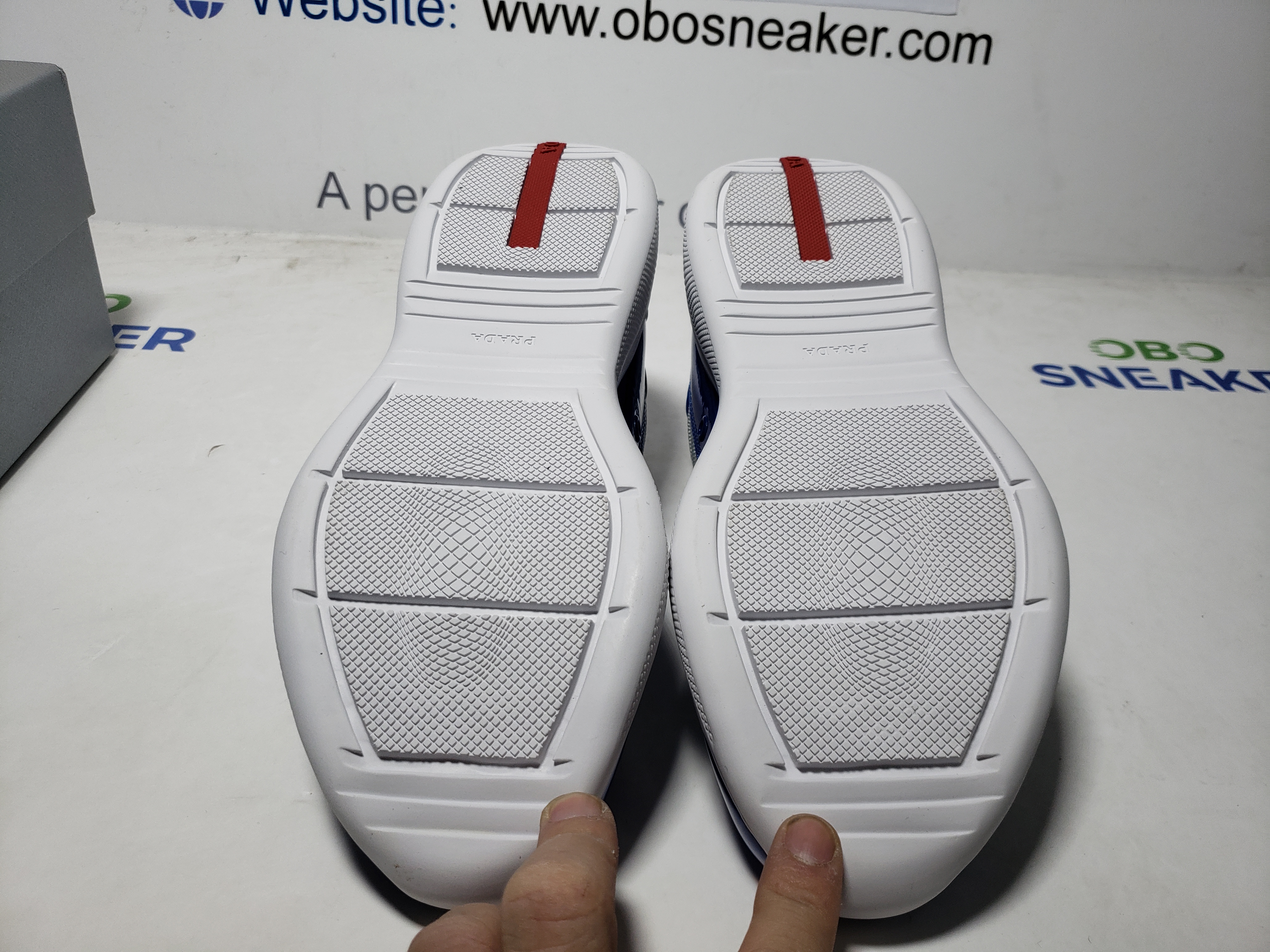 Prada Sneakers Blue review Obosneaker 04